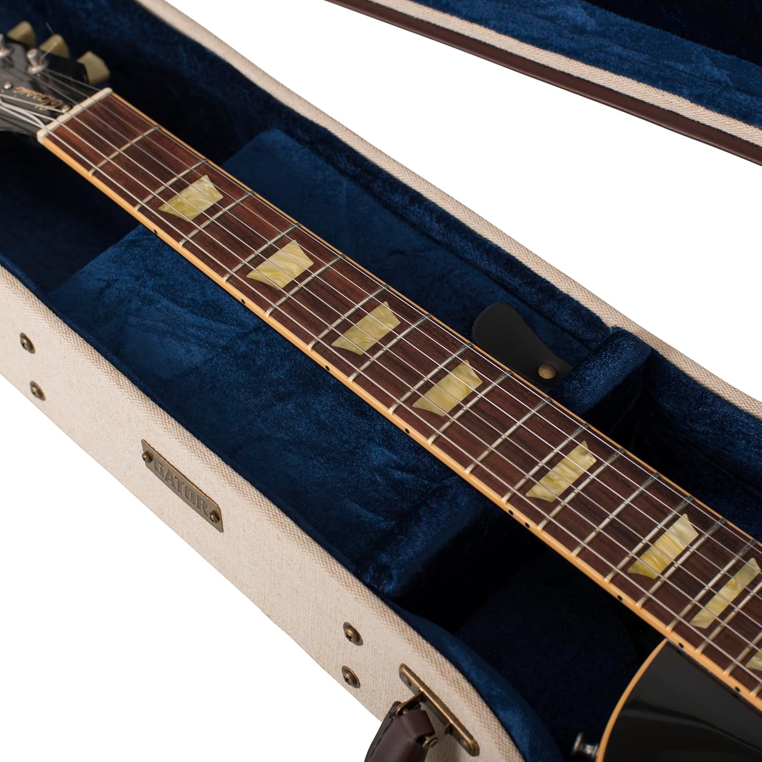 Gator Cases Journeyman Series Deluxe Wood Case for Resonator Style Acoustic Guitars (GW-JW RESO)