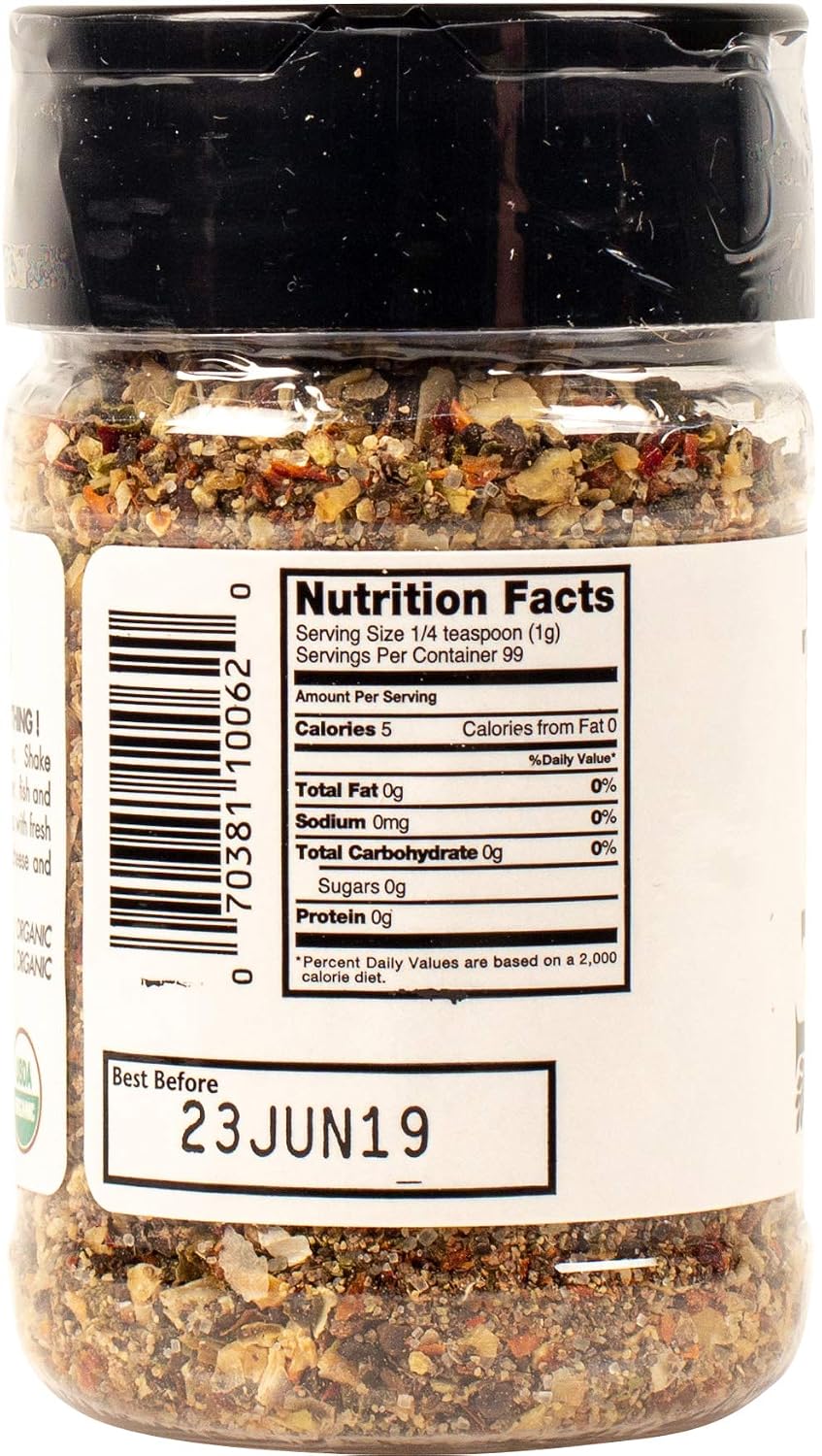 Johnny's - Seasoned Pepper - 5 oz | Pepper Seasoning Blend, Great For Meats, Poultry, Vegetables, Soups, Grilling, Roasting & Everyday Cooking