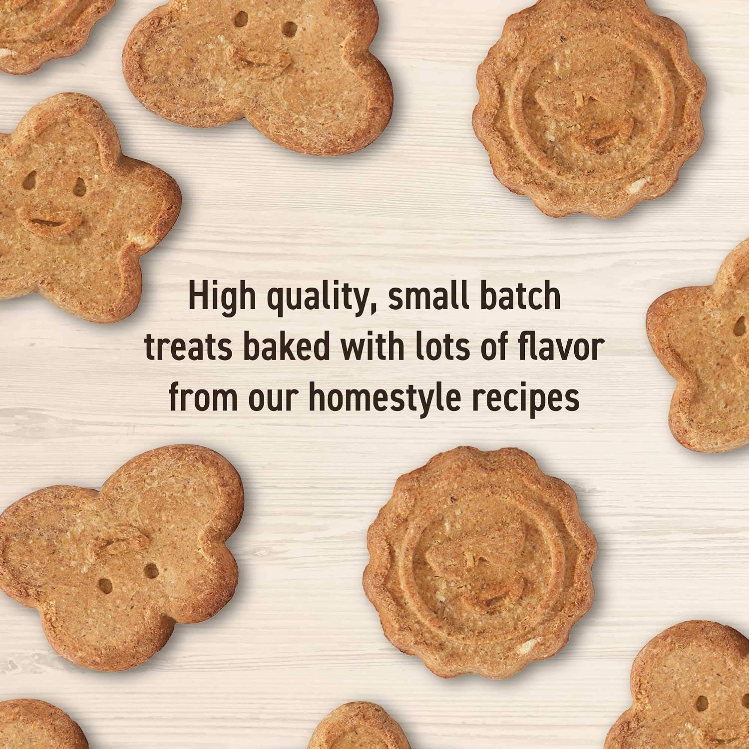 Cloud Star Wag More Bark Less - Dog Treats - Crunchy Biscuits - Grain Free Peanut Butter & Apples - 2.5 lb Pouch