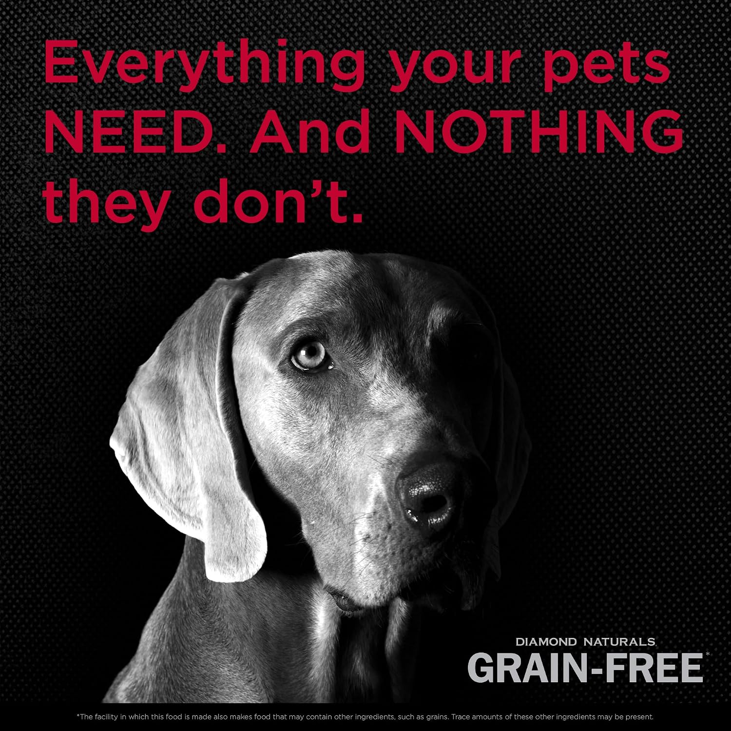Diamond Naturals Grain-Free Dry Dog Food, Wild-Caught Whitefish, 28lb | Puppy, Adult & Senior Dogs | Wild-Caught Whitefish & Sweet Potatoes for All Day Energy | Guaranteed Probiotics