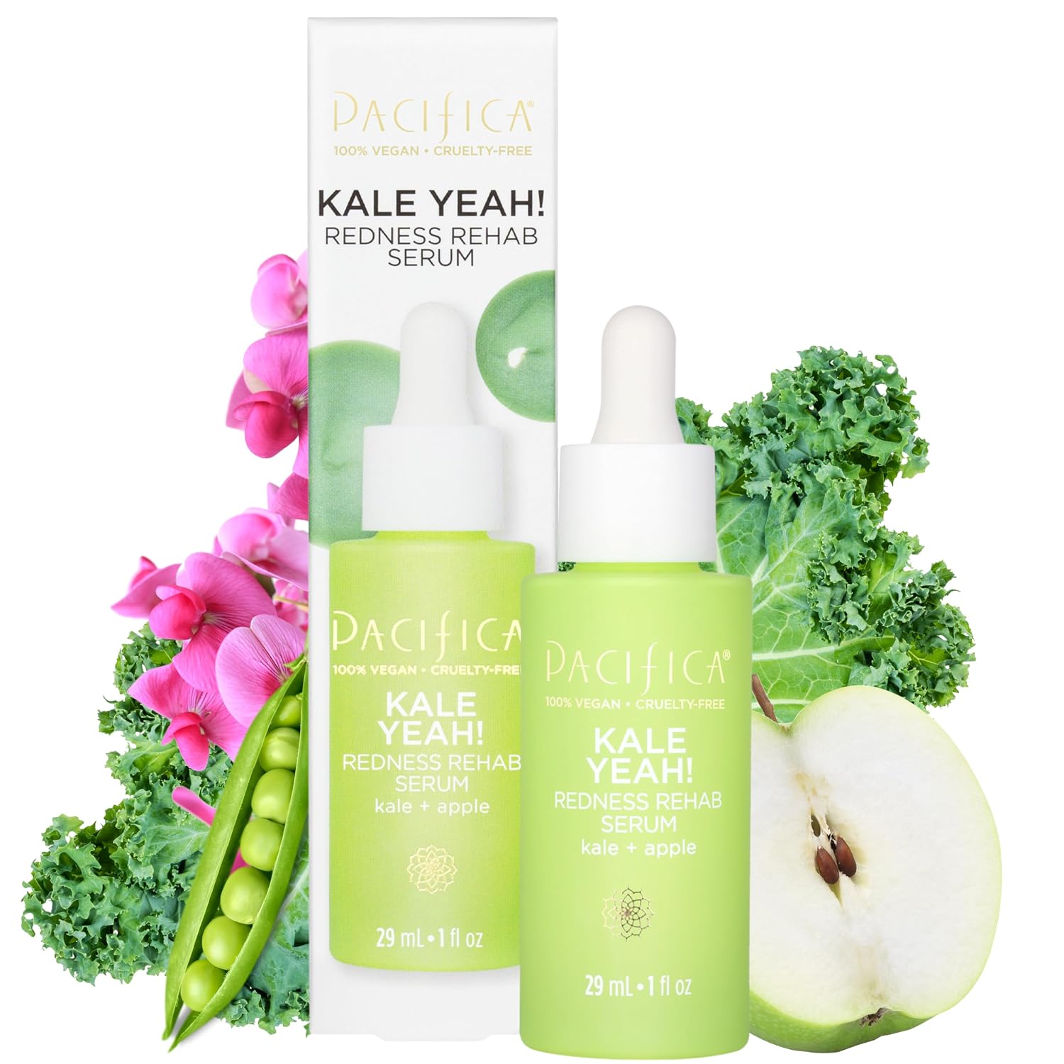 Pacifica Vitamin C Serum for Face – Glow Baby Brightening Facial Serum with Glycolic Acid – Vitamin C Booster Skin Care, Dark Spot Corrector, Vegan Skincare for Glowing Skin, Dermatologist Tested