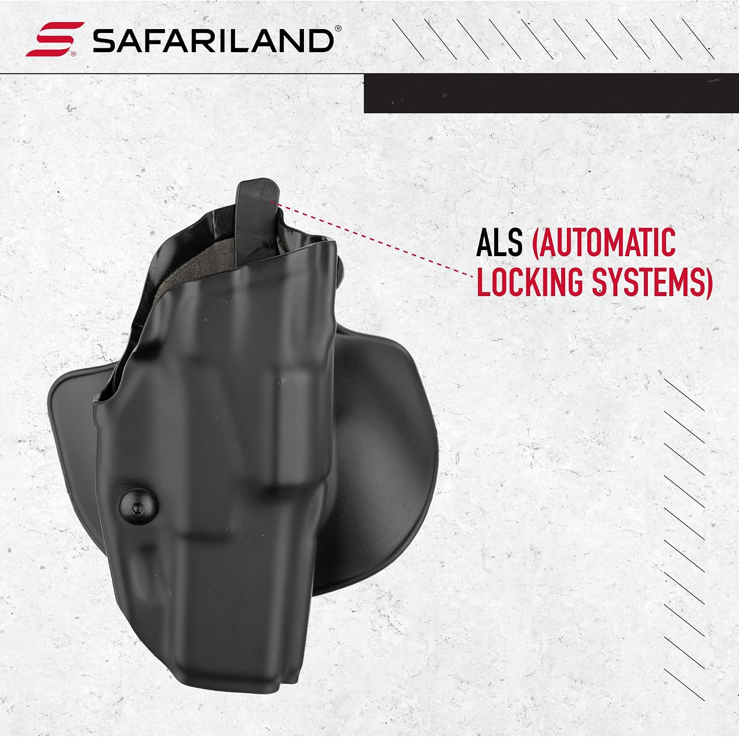 Safariland 6378 ALS Concealment Paddle Holster with Belt Loop