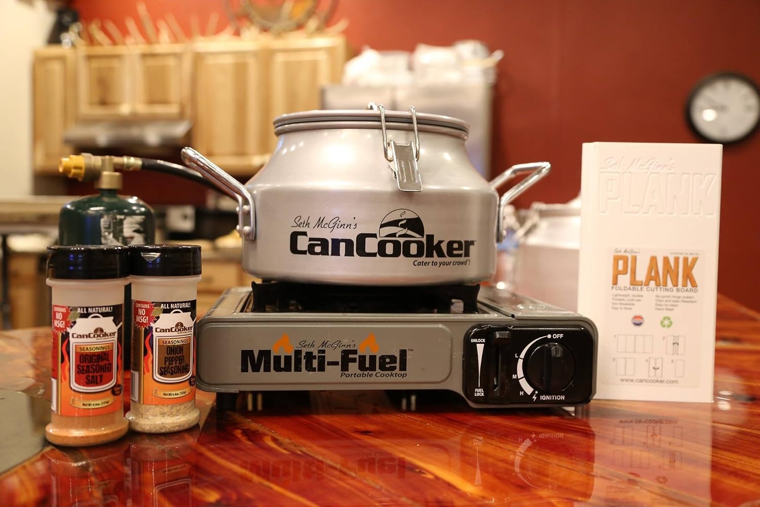CanCooker Junior Convection Steam Cooker | 2 Gallon | Feeds Up to 10 People | Includes Lid Travel Bag & Recipe Book | Non Stick Coating