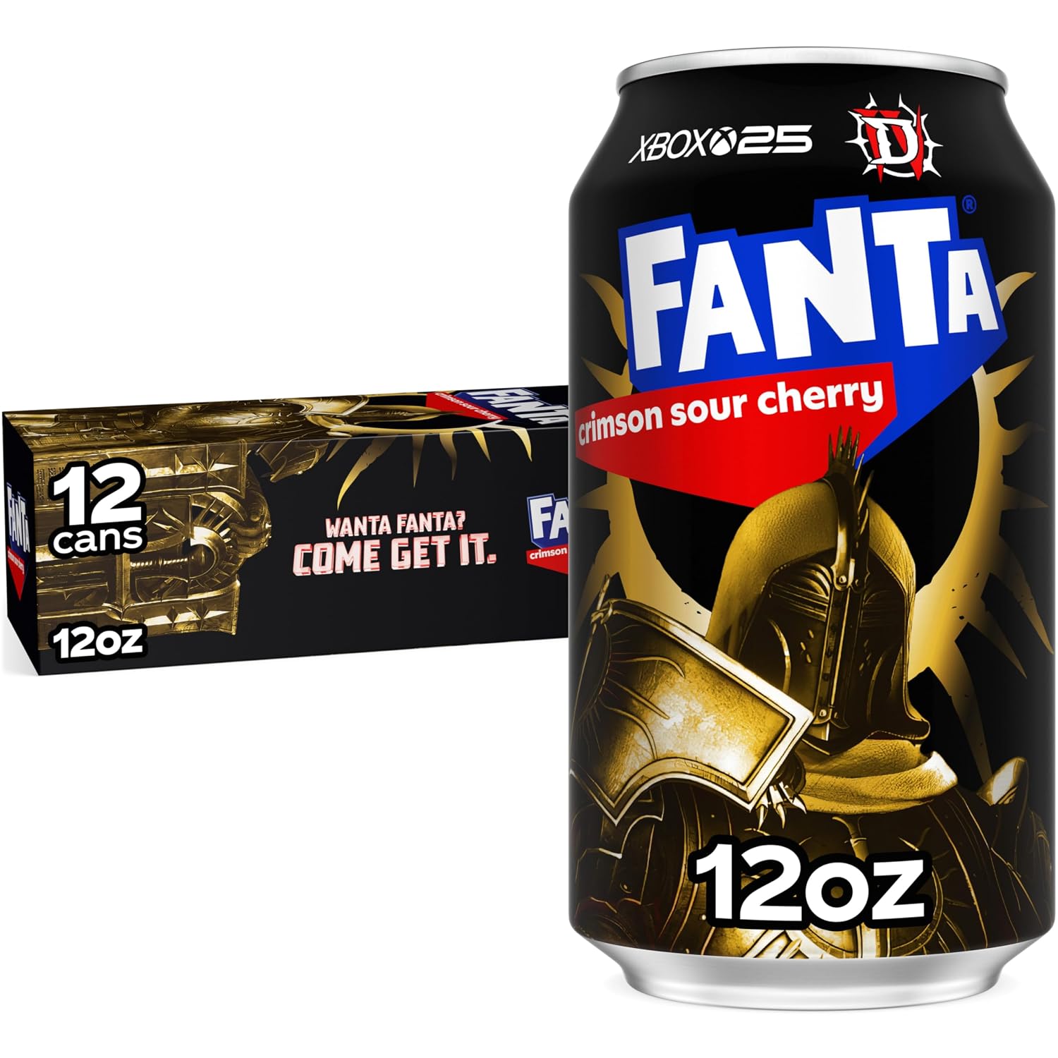 Fanta Pineapple, 12 fl oz, 12 Pack