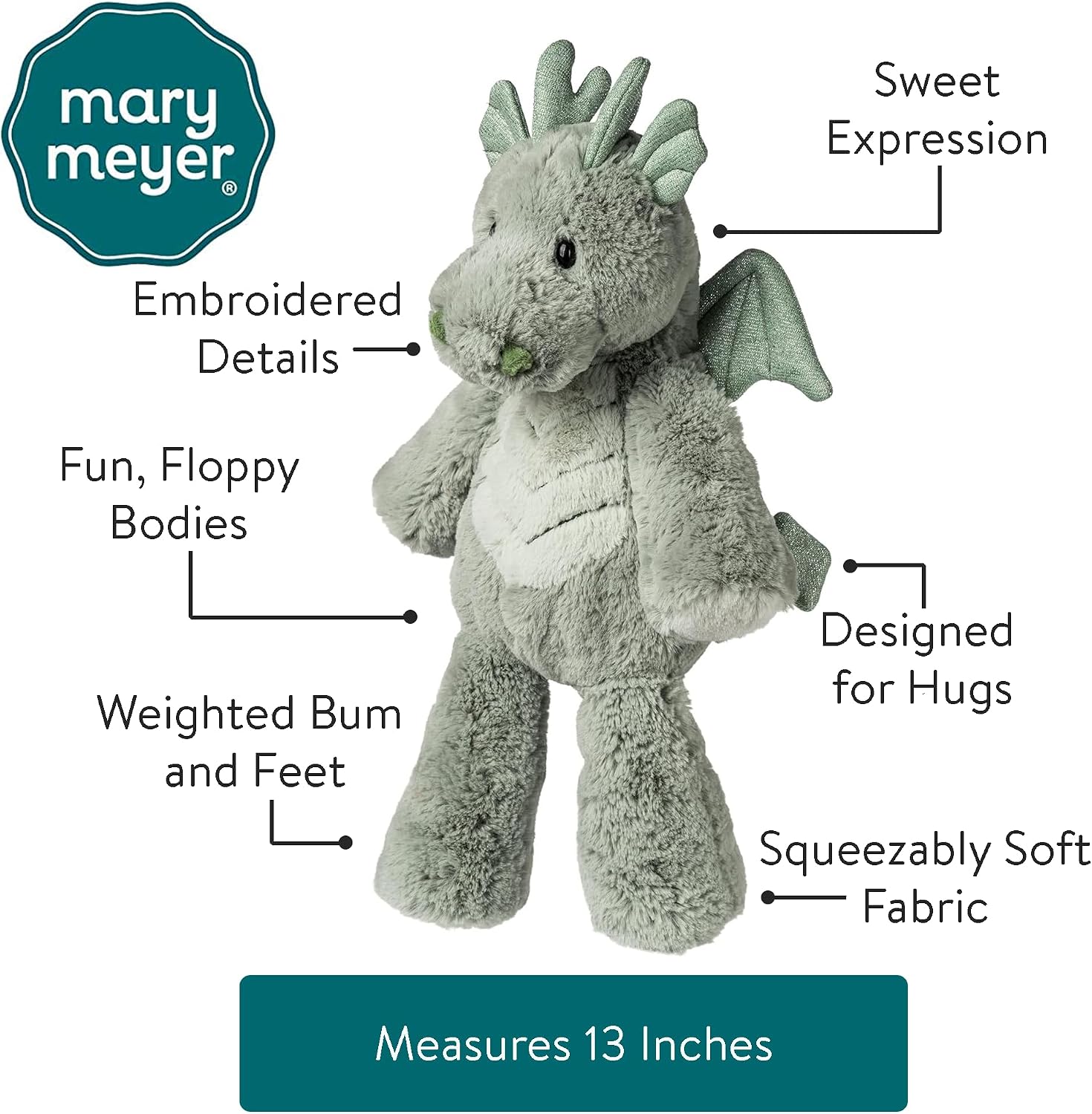Mary Meyer Marshmallow Zoo Happy Horse Soft Toy, 13 in