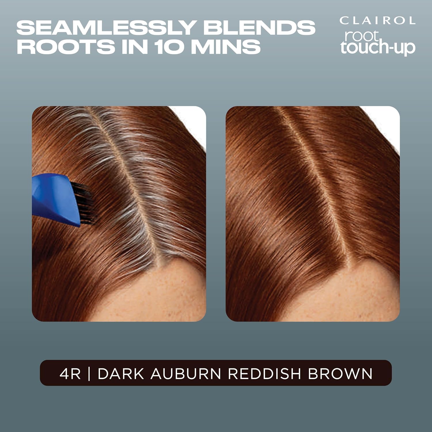 Clairol Root Touch Up Permanent Hair Dye, 6 Light Brown, Pack of 2