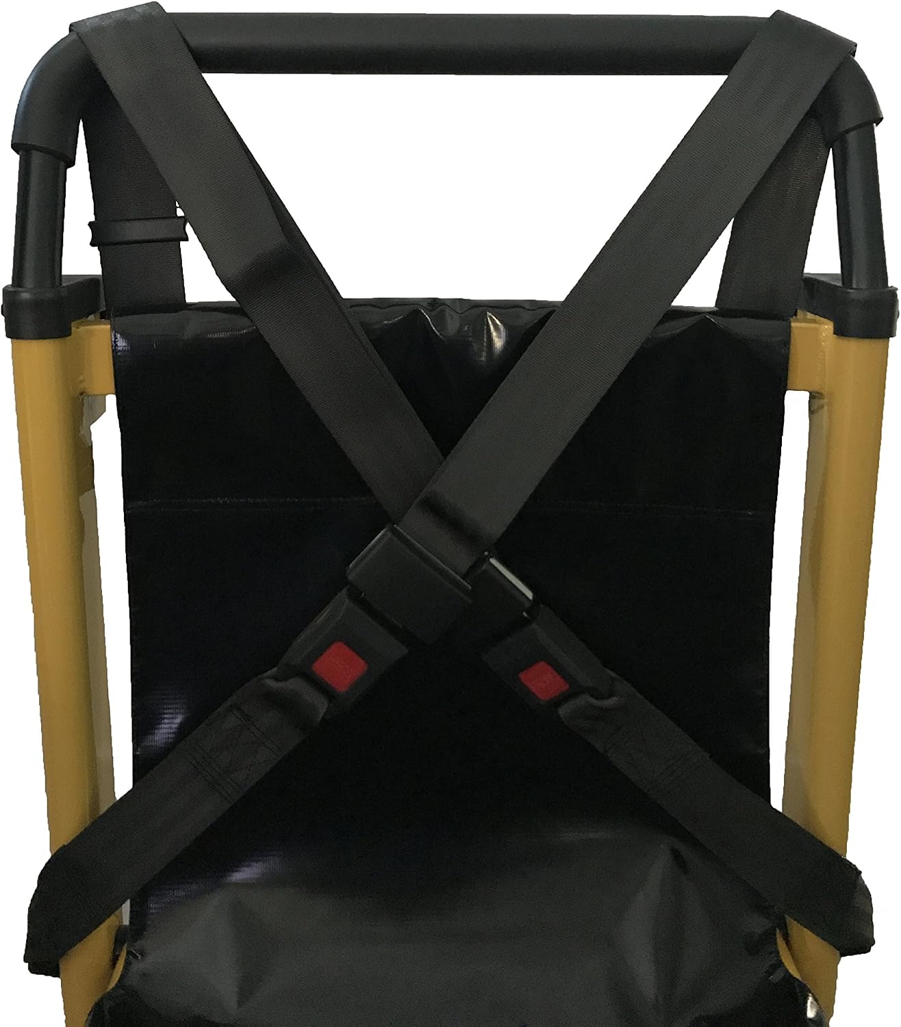 LINE2design EMS Stair Chair 70015-Y - Mobility Chair for Medical Emergency Patient Transfer - 2-Wheel Deluxe Evacuation Chair - Ambulance Transport