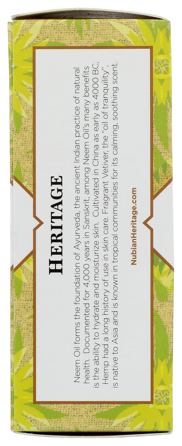 Bar Soap Raw Shea Butter 5 Oz By Nubian Heritage