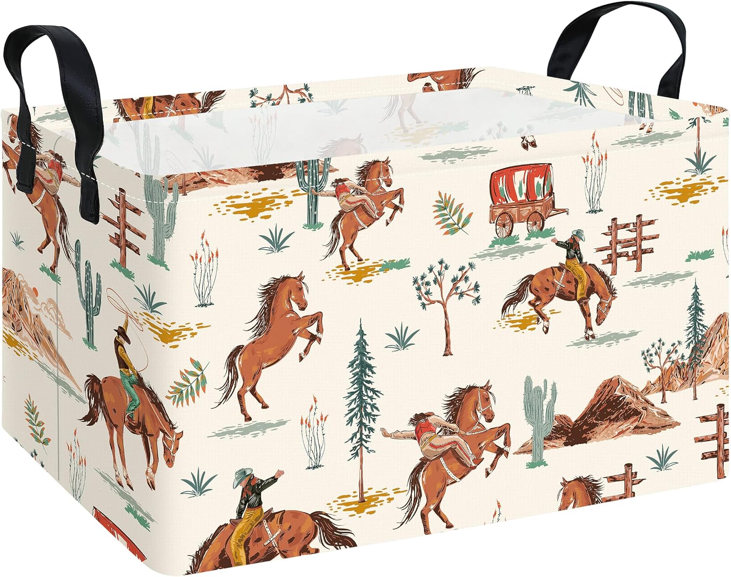 Rectangular Storage Basket Gift Bag Rec Spaceships