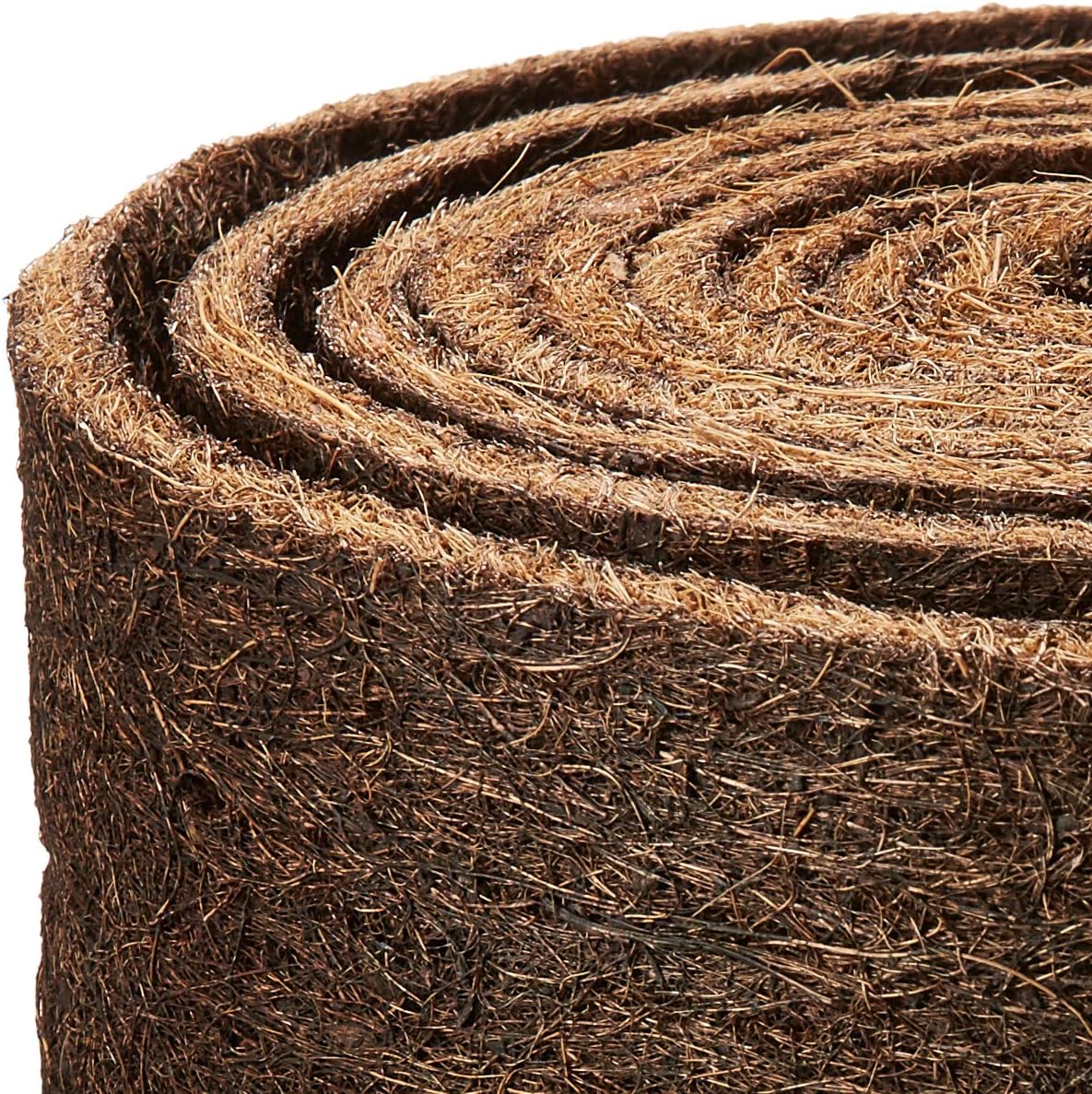 Bosmere Border Protection Edging Weed Mat, 10' x 9" Wide – Brown Landscape Fabric for Garden Beds, Pathways & Borders