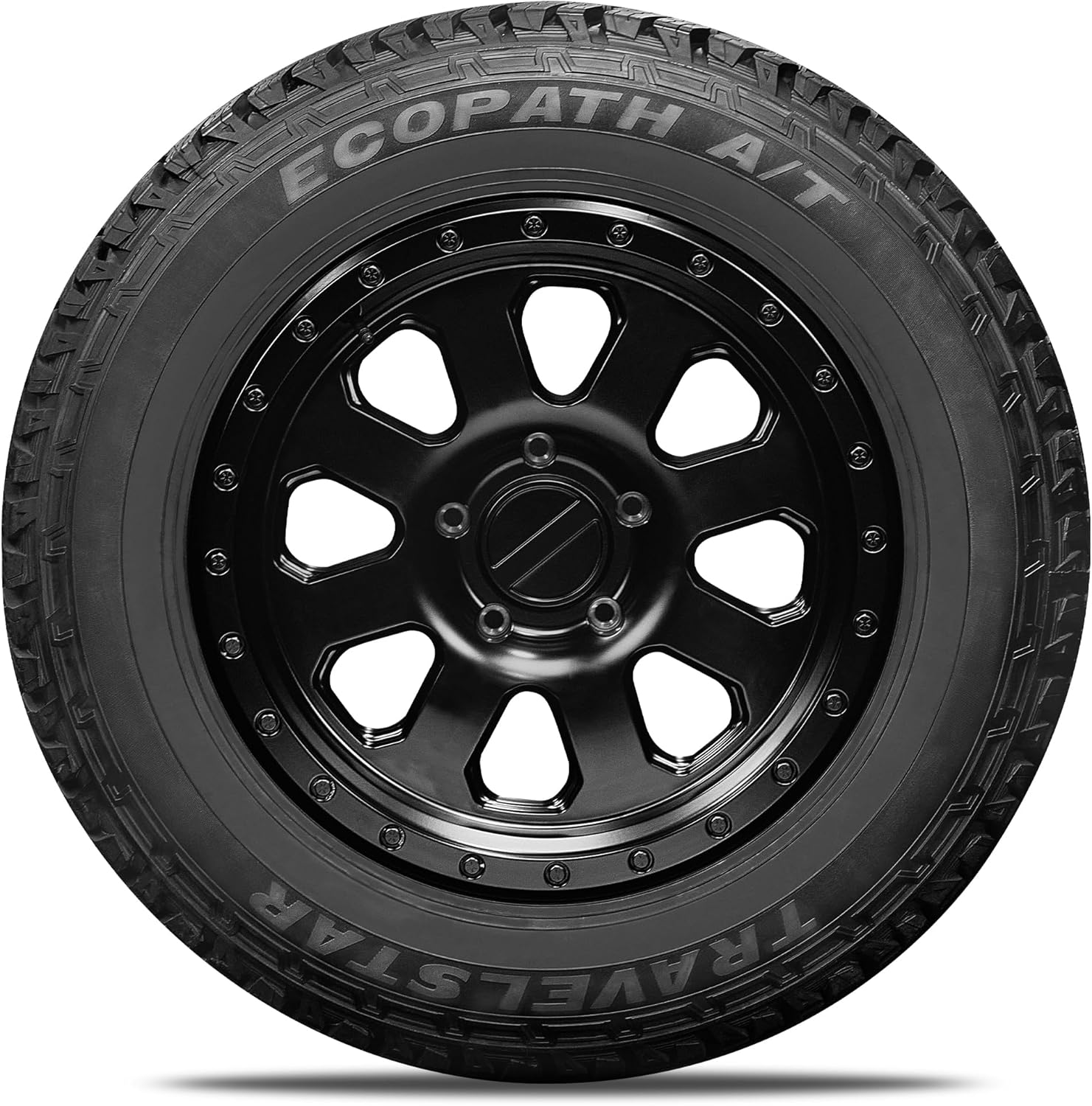 Travelstar Ecopath AT All Terrain 31X10.50R15LT 6 Ply 109R Light Truck Radial Tire + Three-year Road Hazard Warranty Included 31X10.50R15 (Tire Only)