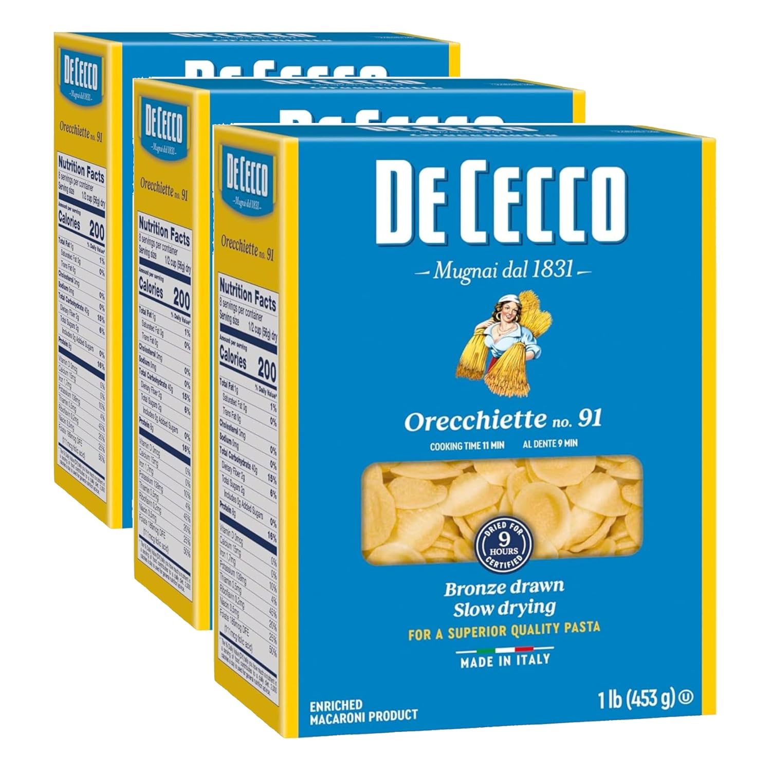 De Cecco Farfalle No. 93 Pasta, 16 Oz