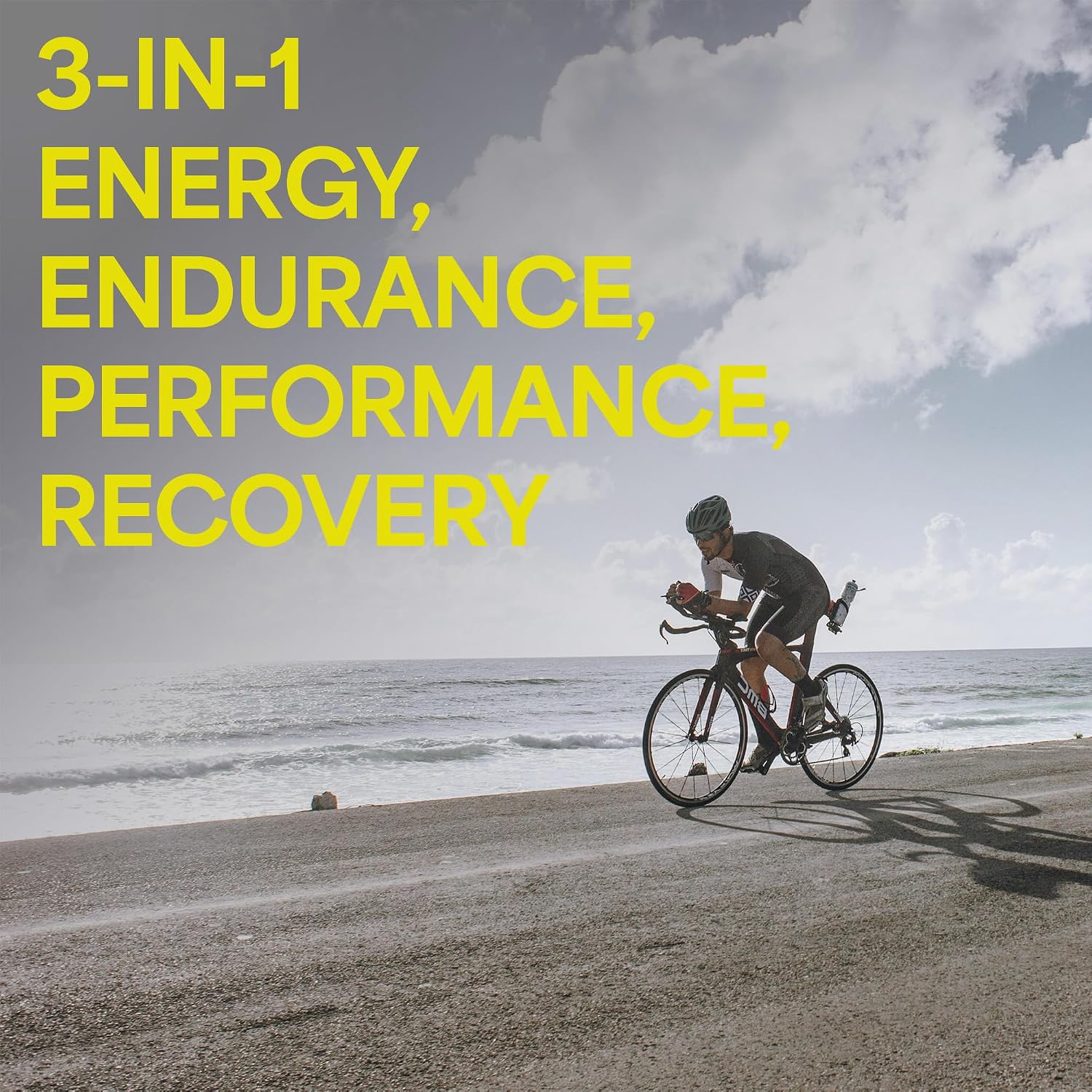 3-in-1 Endurance and Recovery, Hydration, BCAA, Electrolyte Enhanced Drink (Wild Berry)…