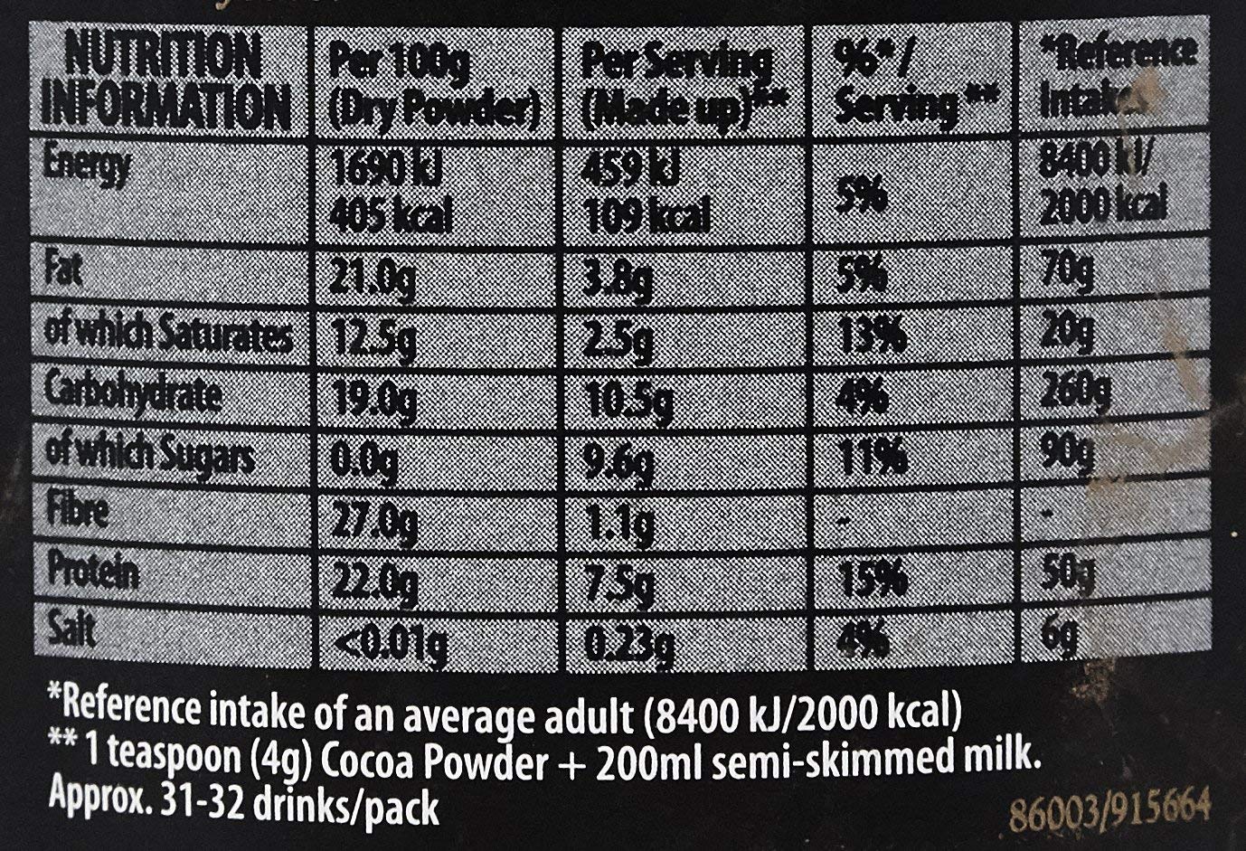 GREEN & BLACKS Organic Cocoa Powder, 125 GR