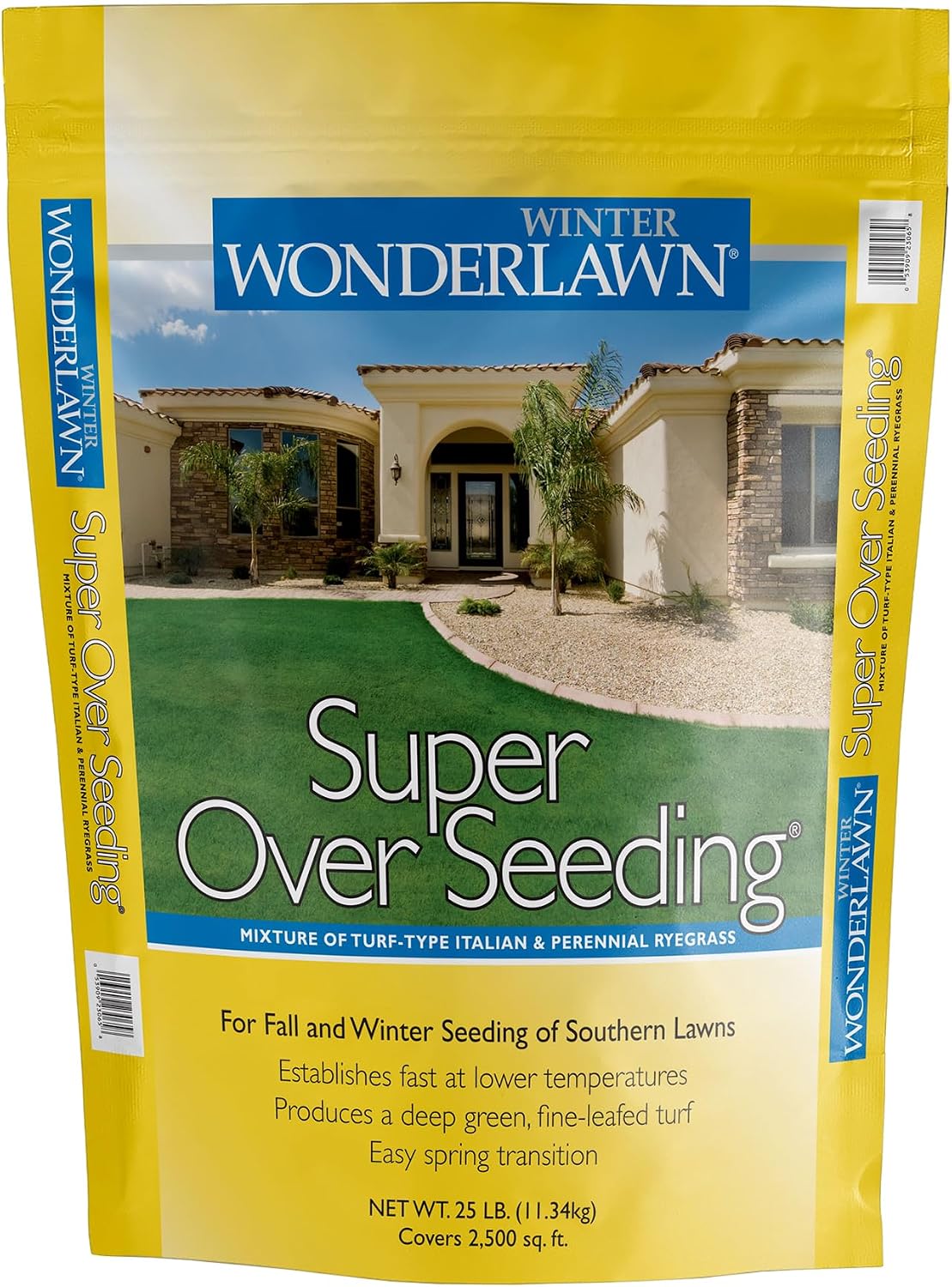 Barenbrug Wonderlawn Winter Grass Seed Mix for Lawn Care and Landscaping, 5 lbs. Bag