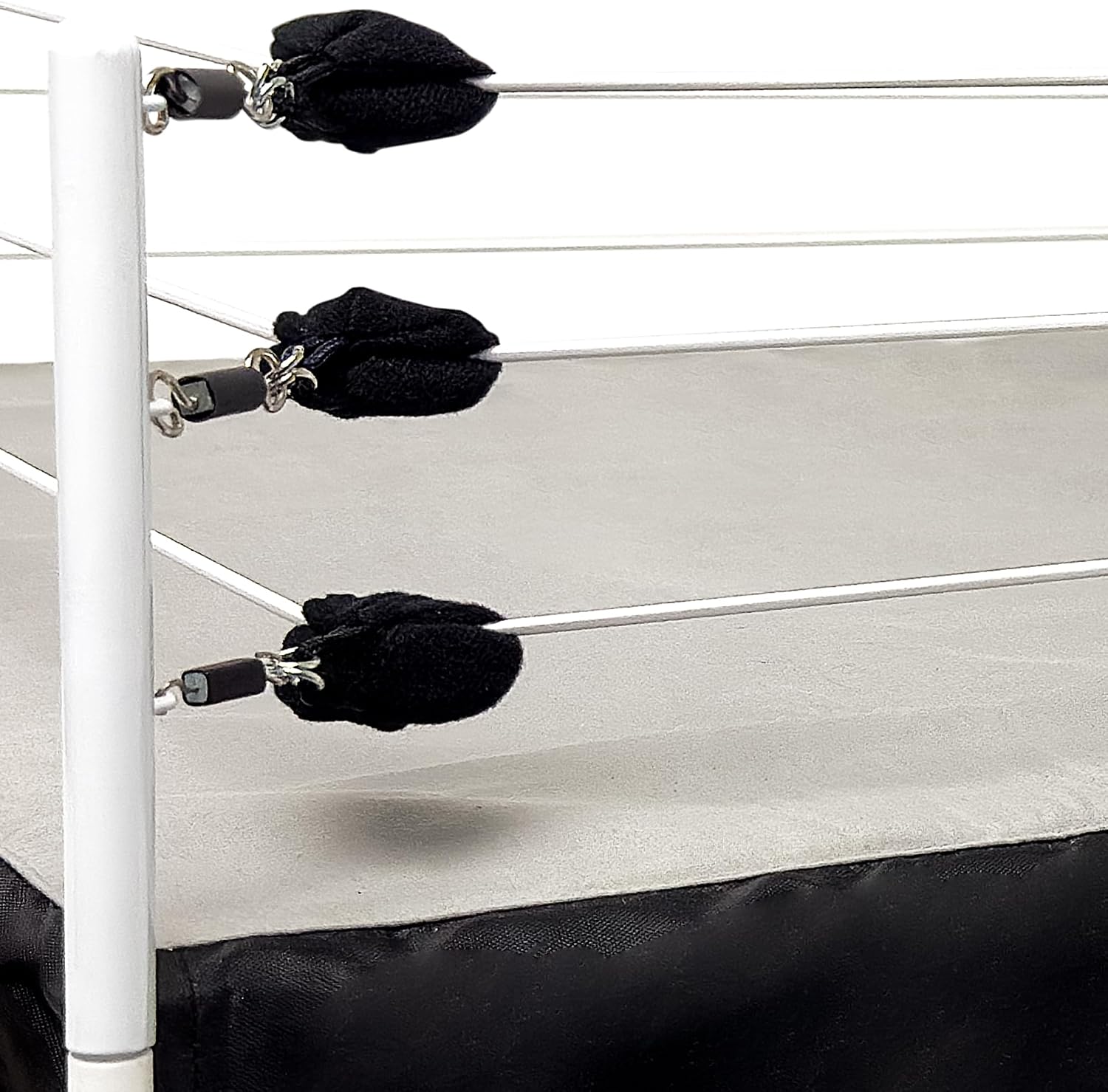 Ultimate Wrestling Ring Playset With Barricade, Ring & Commentators Tables | Build a Complete Wrestling Figure Arena with a 21.5 Inch Ring