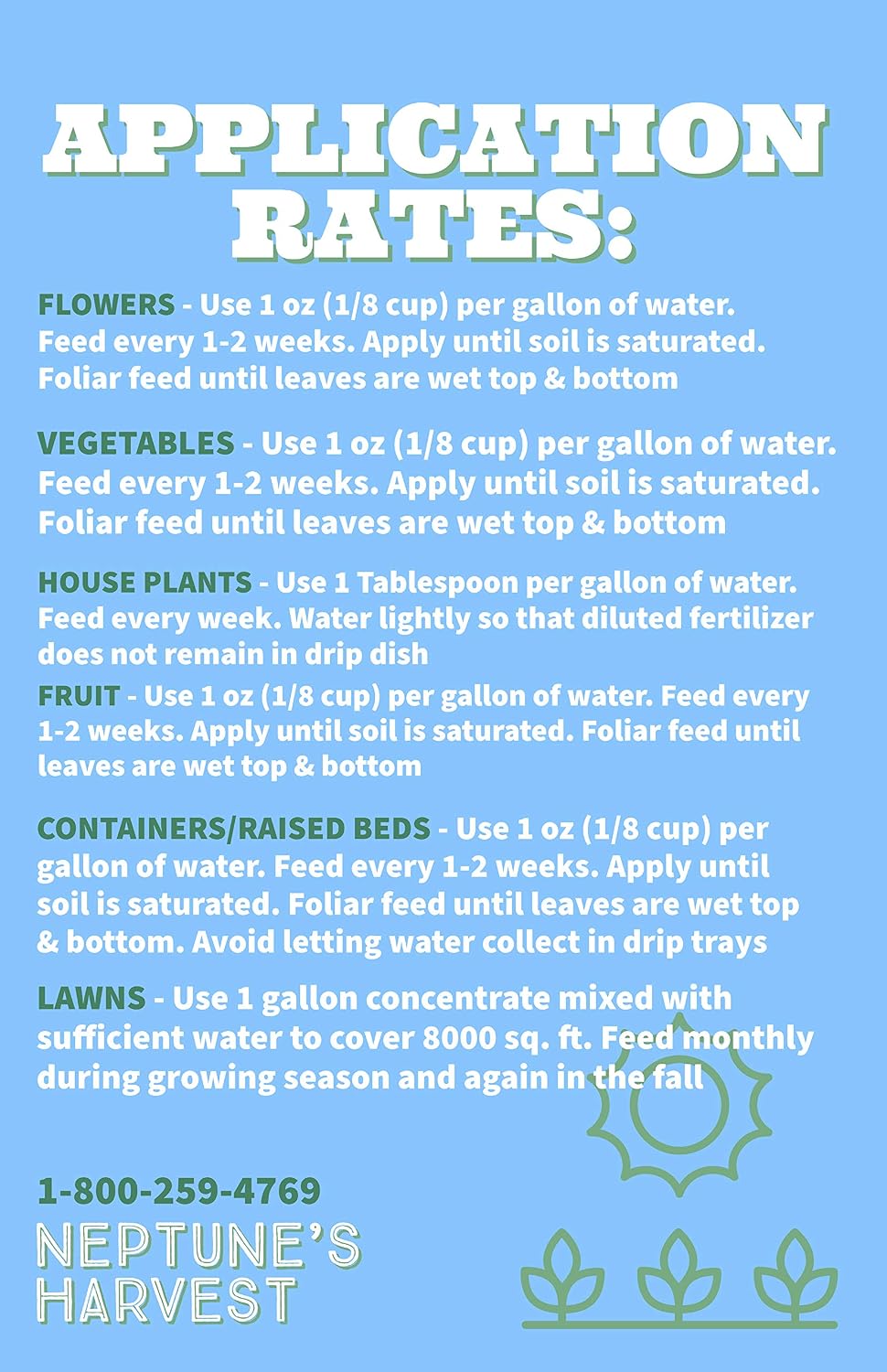 Neptune's Harvest Fish & Seaweed Liquid Fertilizer (2-3-1) - 1 Gallon Bottle - Plant Food for Garden - Indoor & Outdoor Organic Plant Fertilizer for Vegetables, Flowers, Fruit, and Lawns