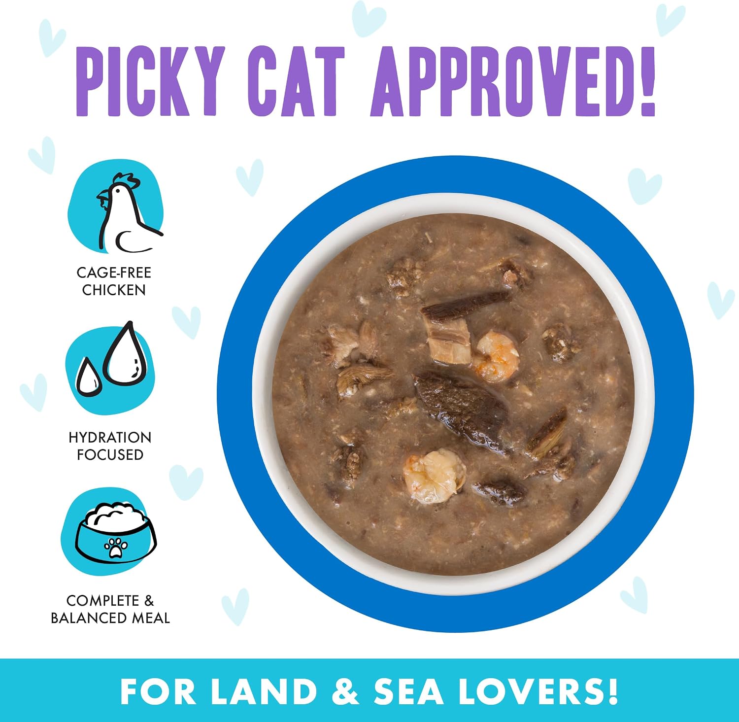 Weruva B.F.F. OMG - Best Feline Friend Oh My Gravy!, Tuna & Salmon Sweet Cheeks with Tuna & Salmon in Gravy Cat Food, 3oz Pouch (Pack of 12)