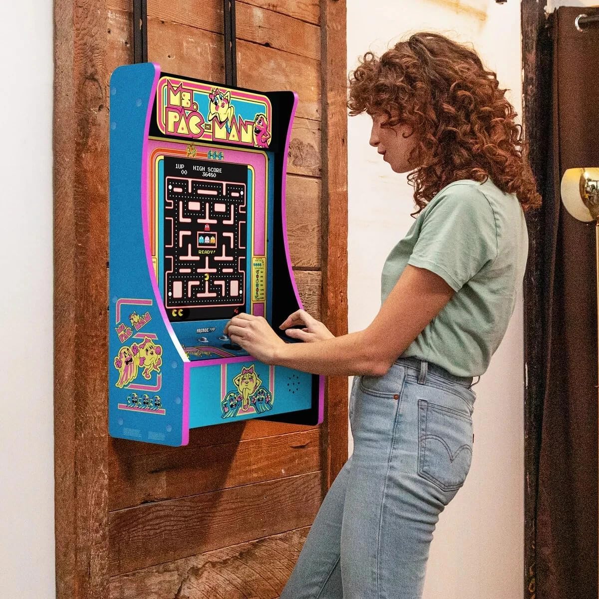 ARCADE1UP MS PAC-Man PARTYCADE 8 Games in 1