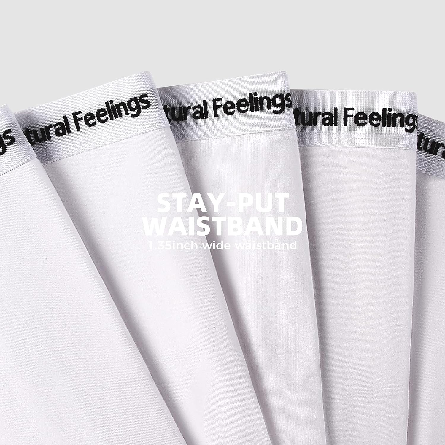 Natural Feelings Men's Briefs Underwear Multipack Mens Cotton Full Rise Briefs with Comfort Waistband S M L XL XXL…