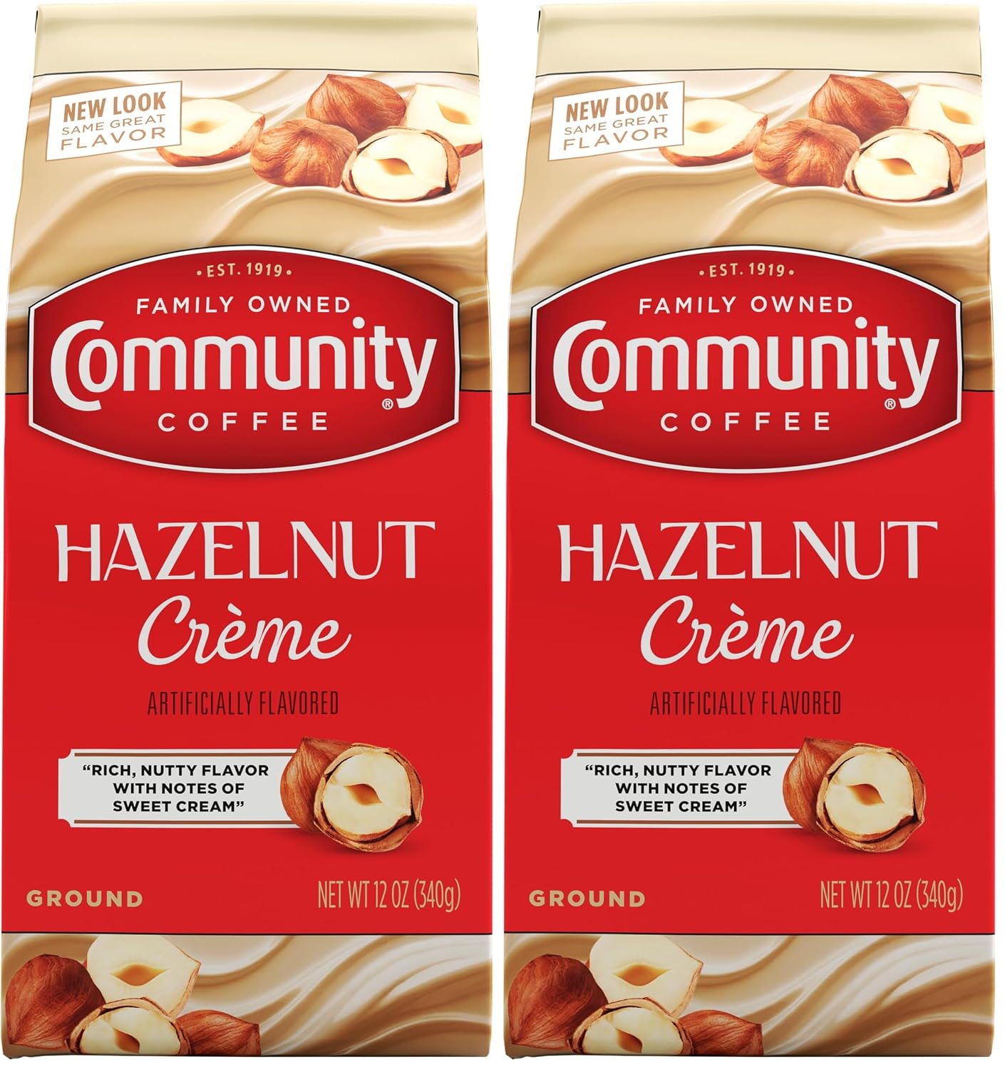 Community Coffee Caramel Cookie Butter Flavored 12 Ounces, Medium Roast Ground Coffee, 12 Ounce Bag (Pack of 1)