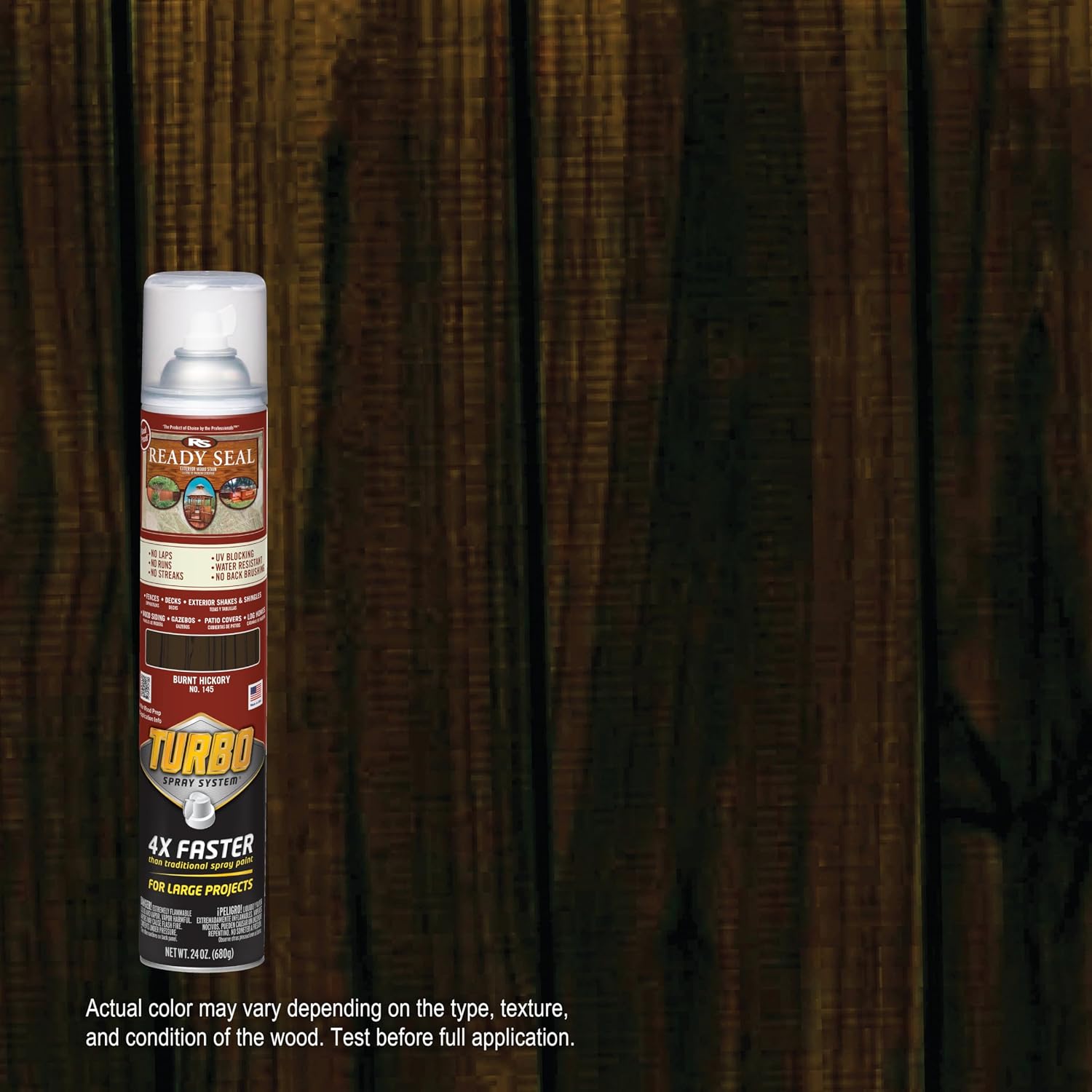 Ready Seal 7966104 5 gal Pail Exterior Wood Stain & Sealer, Light Oak