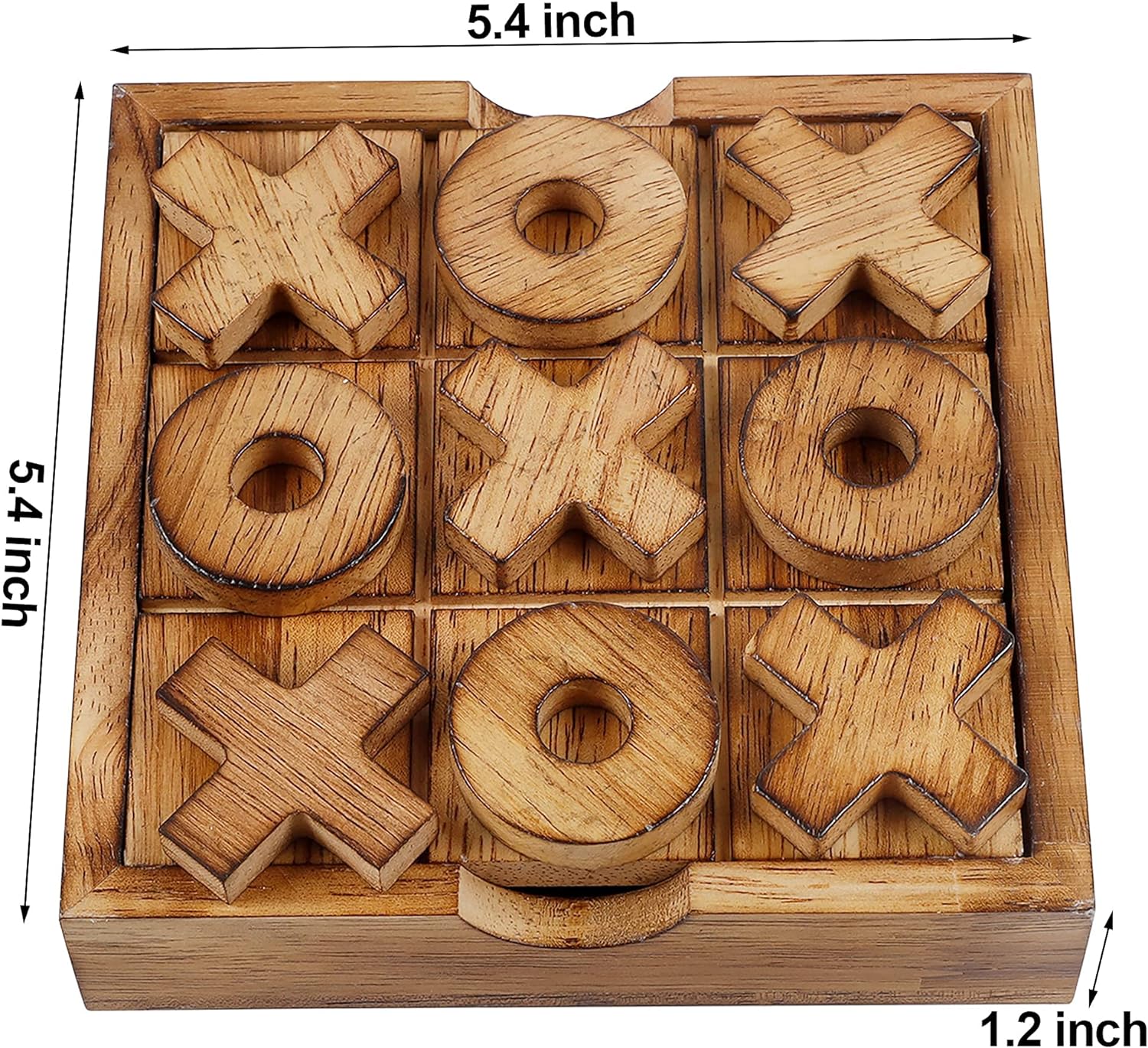 Glintoper Tic Tac Toe & 4 in a Row Tables Game Set