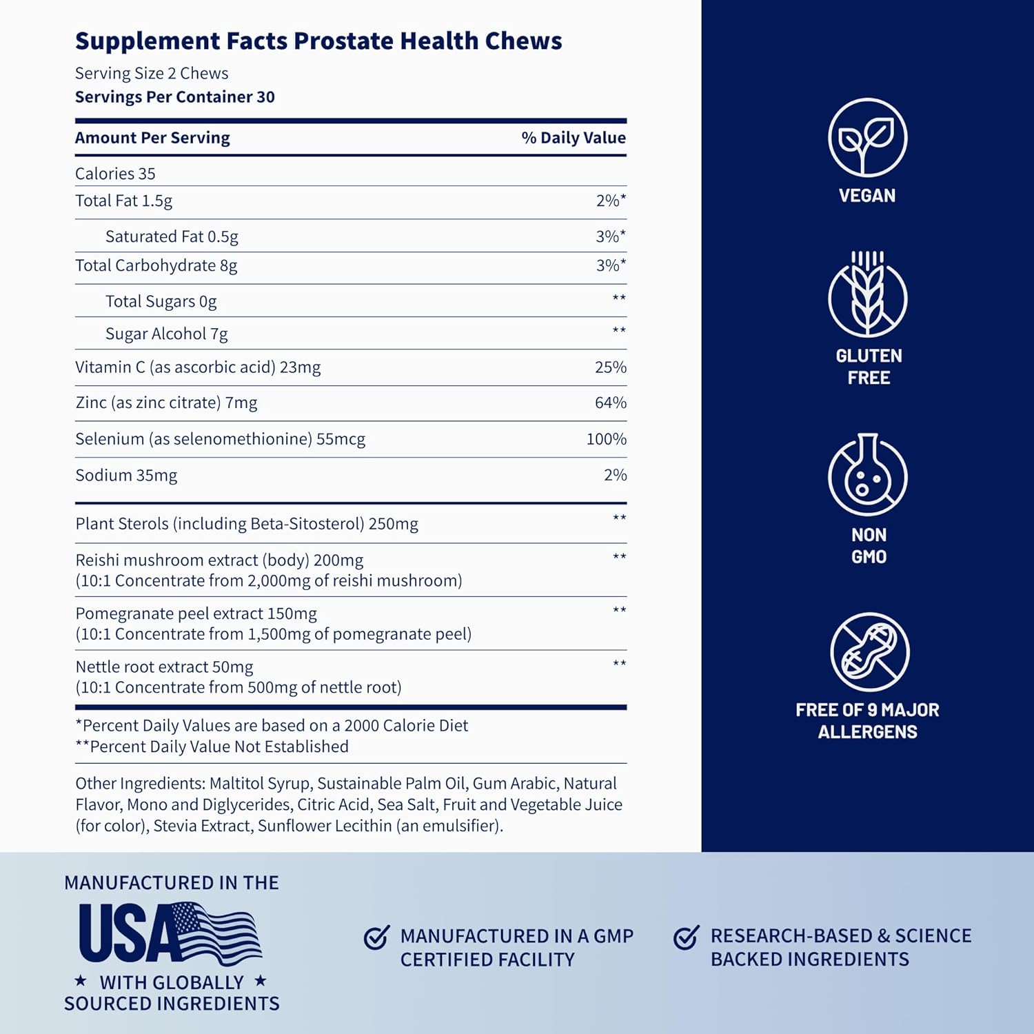 Snap Supplements Prostate Health + Nitric Oxide Bundle, 60 Soft Chews Each | Plant Sterols