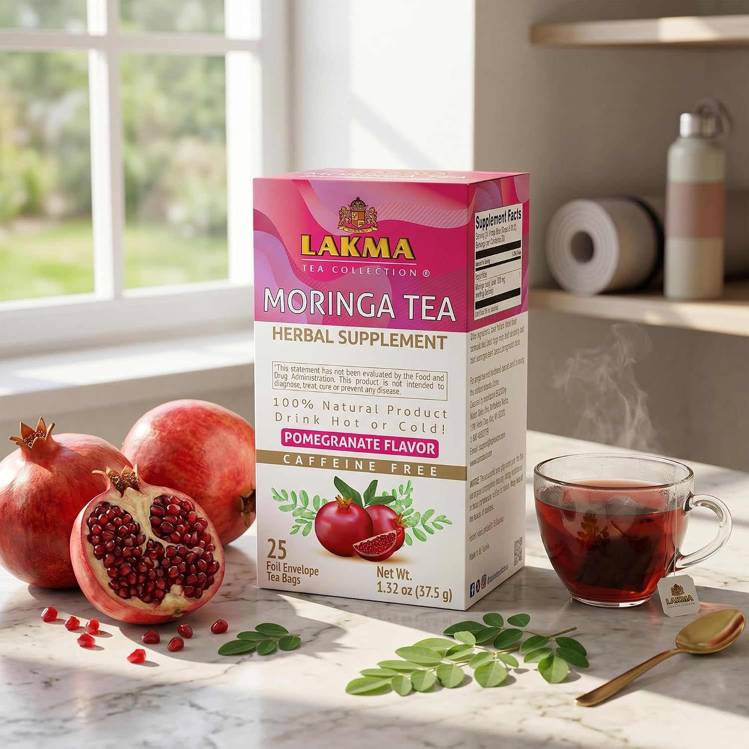 HYLEYS Lakma 14 Day Weight Loss Kit Green Tea - 42 Tea Bags