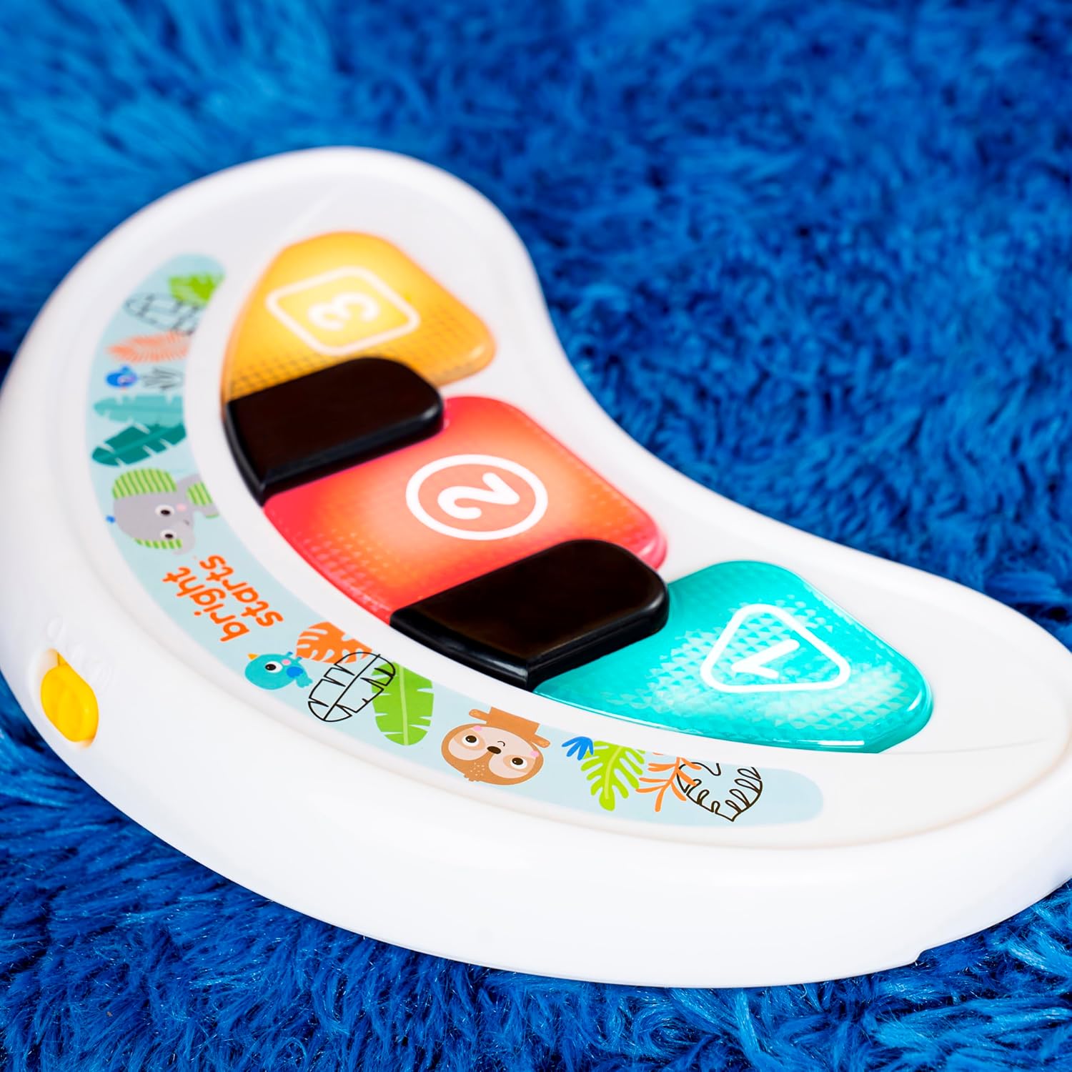 Bright Starts JuneBerry Walk-A-Bout Baby Walker and Entertainer, with Easy Fold Frame for Storage, Ages 6 Months +