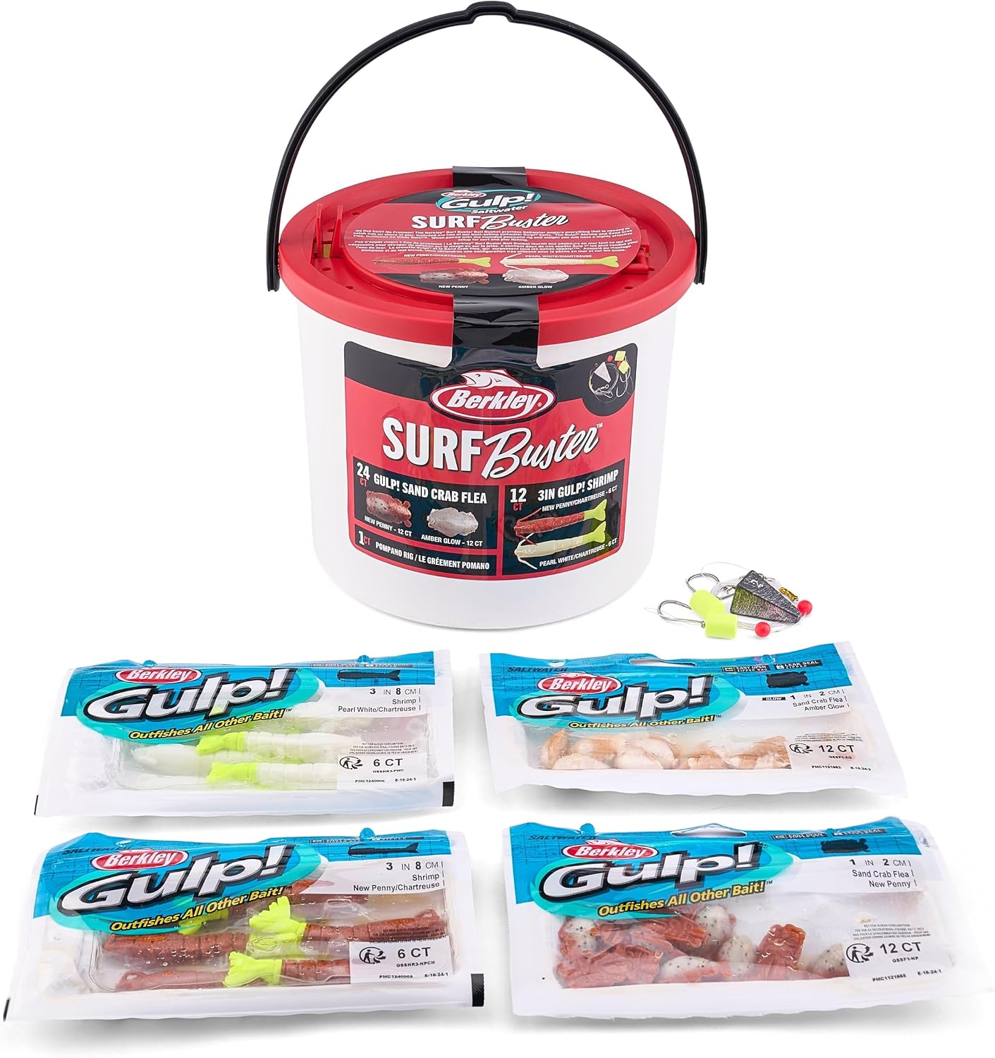 Berkley Gulp! Shrimp Saltwater Fishing Soft Bait