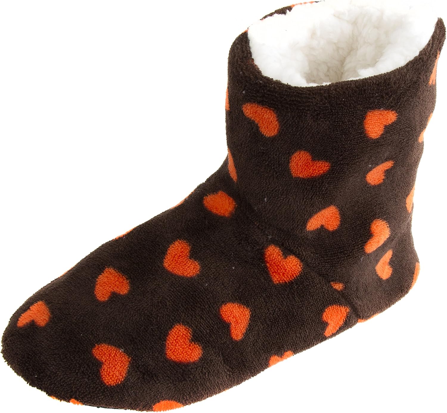 Leisureland Women's Fleece Lined Bootie Slippers