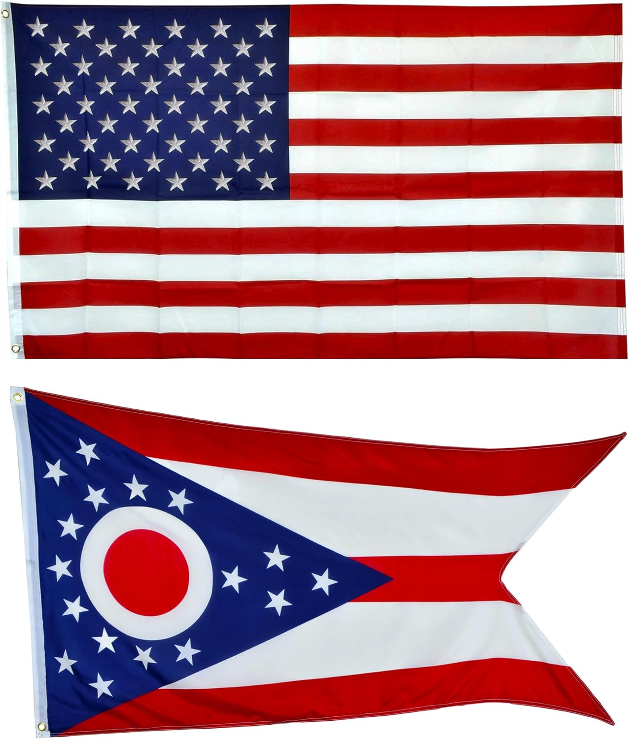 Shop72 American Flag 5x8 Ft, Allegiance to USA, American Flags for Outside, Our Allegiance To Freedom, This Garden Banner Made Heavy Duty to work outside as well, Bandera De Estados Unidos