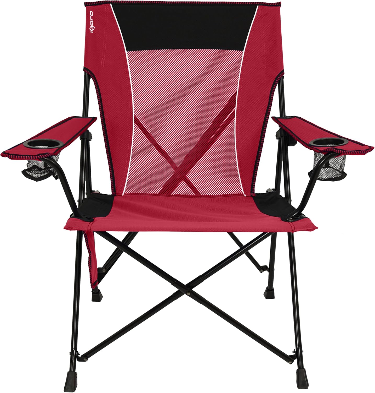 Kijaro Dual Lock Portable Camping Chairs - Enjoy the Outdoors with a Versatile Folding Chair for Sports, Lawn - Dual Lock Feature Locks Position – Hanami Pink