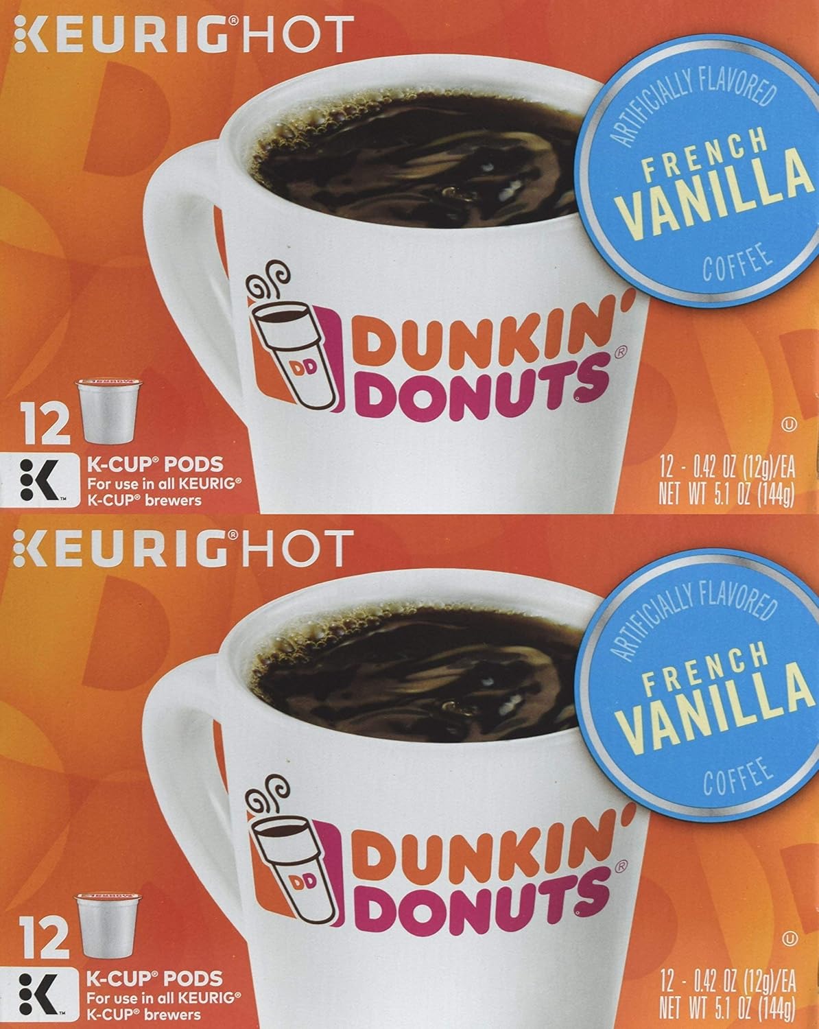 Dunkin Donuts Original Flavor Coffee K-Cups For Keurig K Cup Brewers (16 Count)