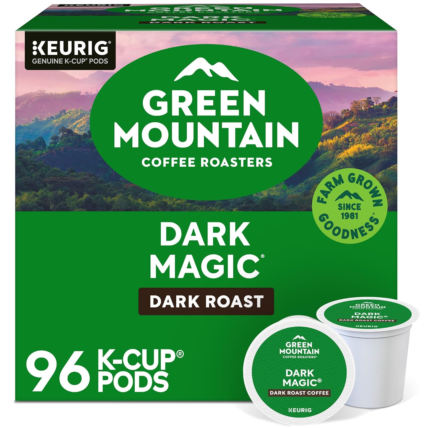 Green Mountain Coffee, Dark Magic (Extra Bold), 120-Count K-Cups for Keurig Brewers
