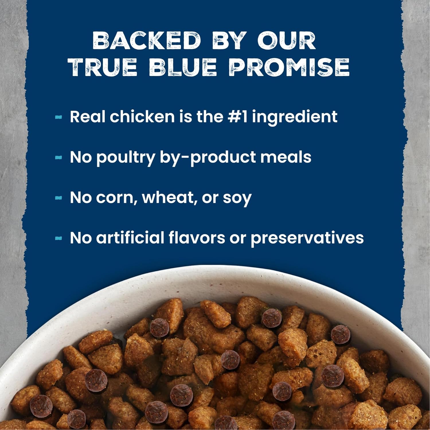Blue Buffalo Wilderness Chicken Adult Dry Dog Food, Grain-Free, 24 lb | 39g Protein, Real Chicken #1 Ingredient, Supports Immunity with Antioxidant-Rich LifeSource Bits, Promotes Healthy Muscles