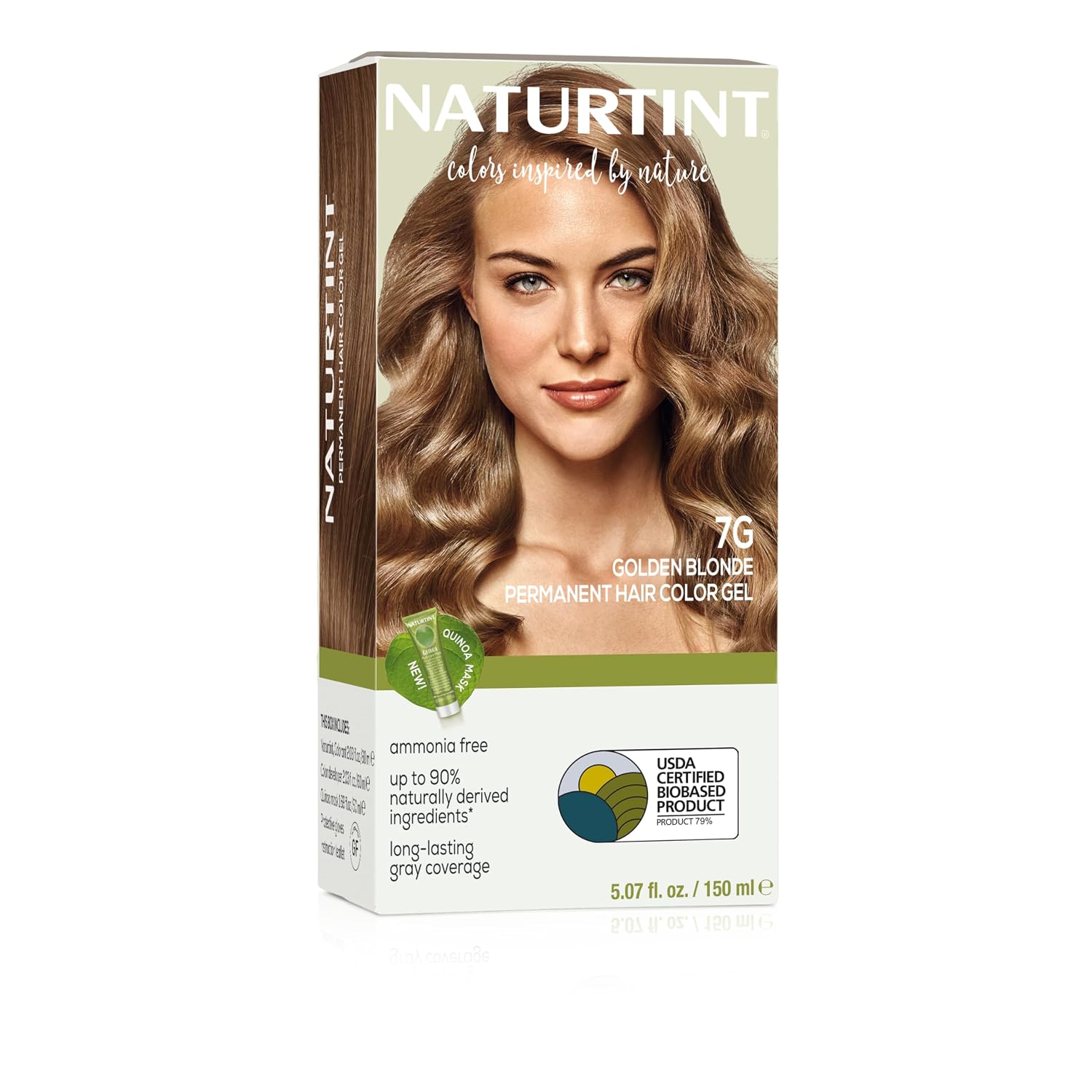 Naturtint 9N Honey Blonde Permanent Hair Color (Pack of 1), Ammonia Free, Vegan, Cruelty Free, up to 100% Gray Coverage, Long Lasting Results (Packaging may vary)