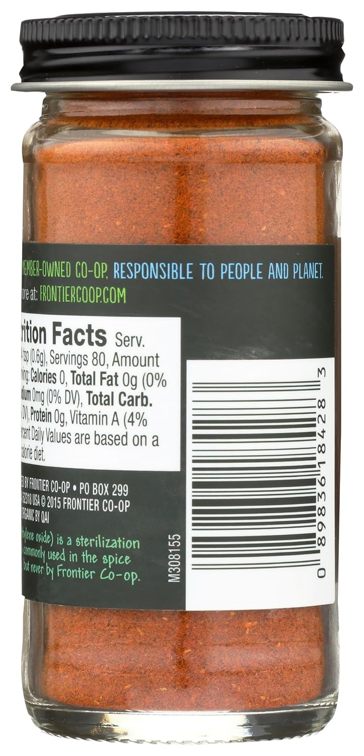 Frontier Herb Organic Ground Cayenne Pepper, 1.7 oz