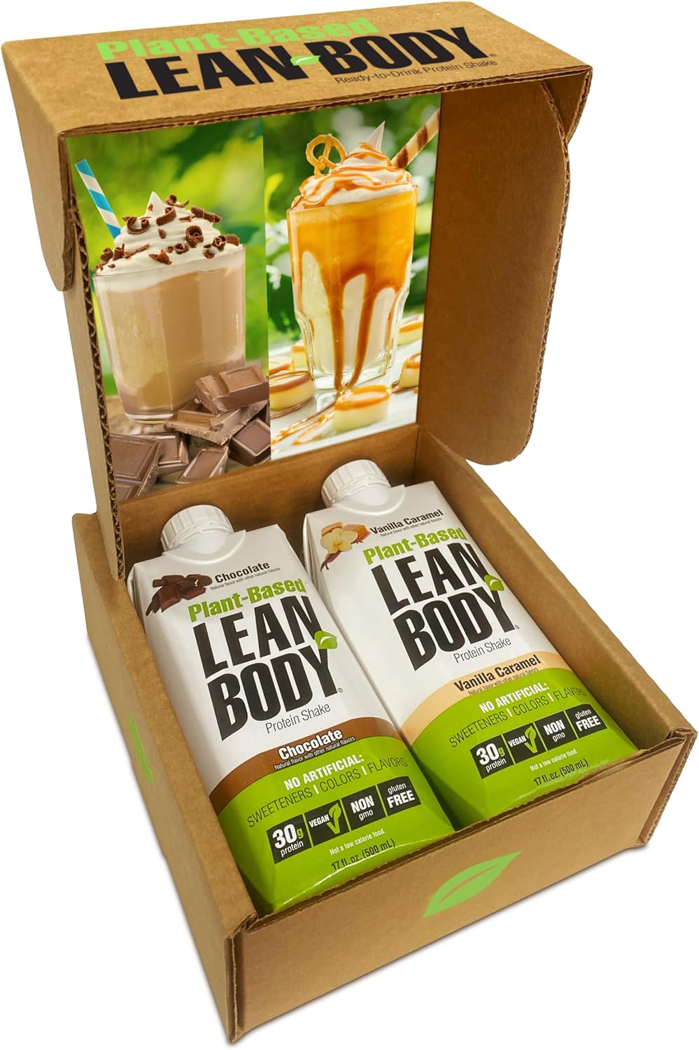 Labrada Lean Body Ready-to-Drink Chocolate Protein Shake, 40g Protein, Whey Blend, 0 Sugar, Gluten Free, 22 Vitamins & Minerals, LABRADA, 17 Fl Oz (Pack of 12)