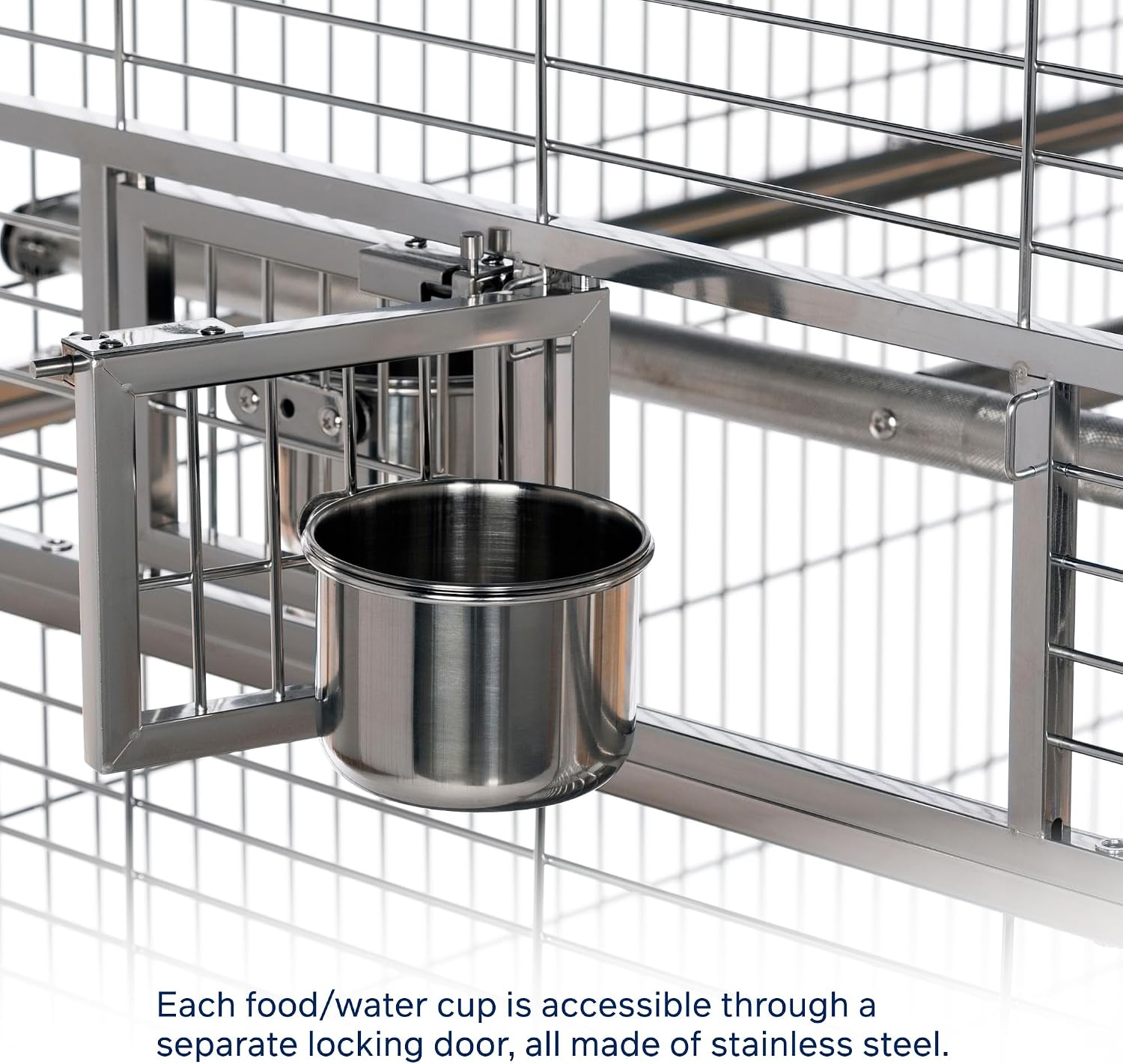 Prevue Pet Products Imperial Extra Large Stainless Steel Bird Cage