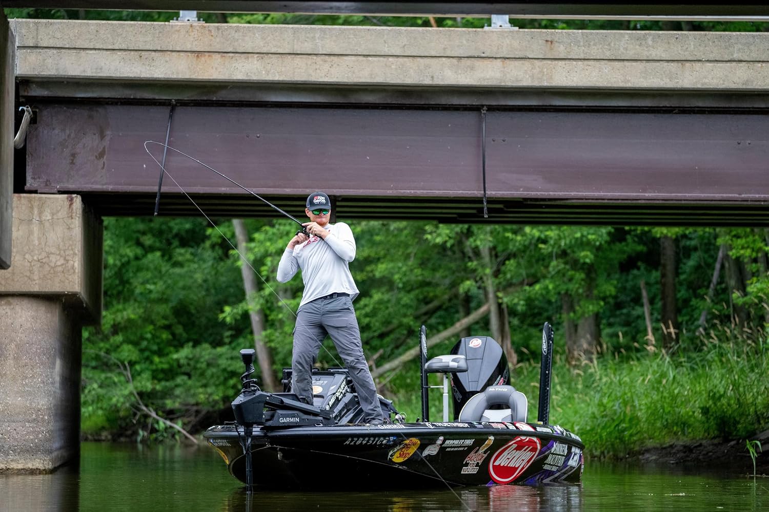 Abu Garcia Veritas Casting BFS Fishing Rod, Balanced and Lightweight Rod, Powerlux 100 Construction, Custom Ergonomic Reel Seat