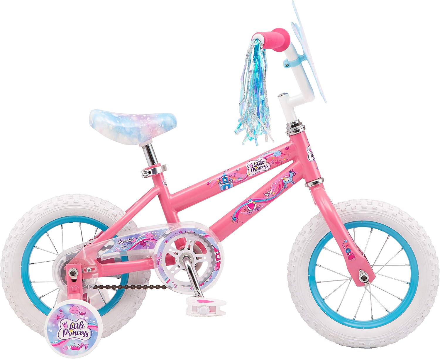Pacific Character Kids Bike for Boys & Girls Ages 3-7 Year Old, 12 or 16-Inch Wheels Option, Steel Frame, Coaster Brakes
