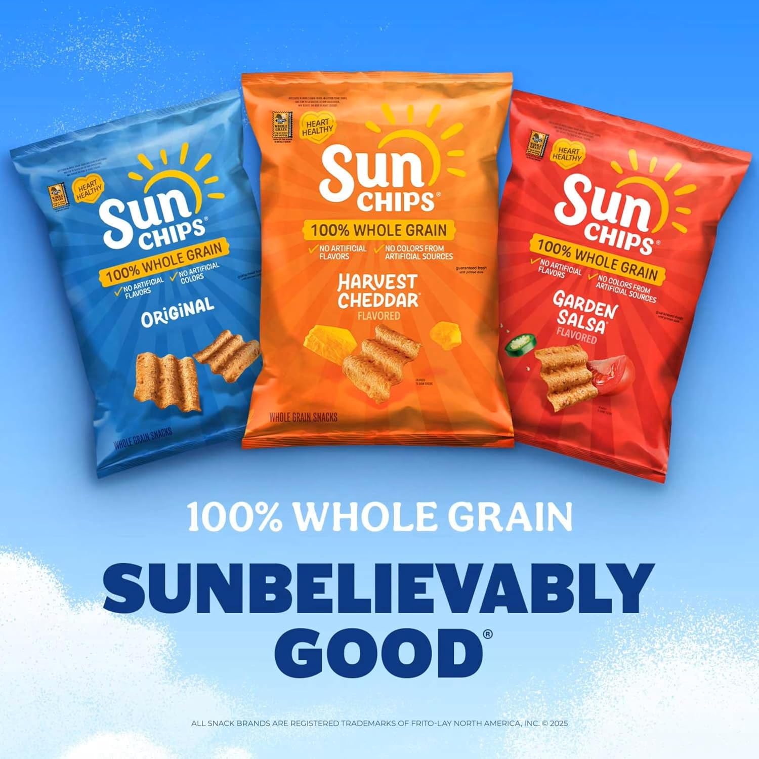 Sun Chips Variety Mix Box (30 Bags)
