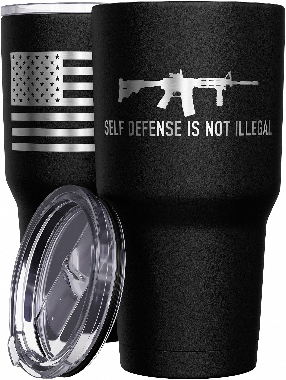 We The People Holsters - 1776 Betsy Ross Flag - Betsy Ross Mug - American Flag Coffee Travel Mug - American Flag Tumbler - Double Insulated Tumbler - 30 oz