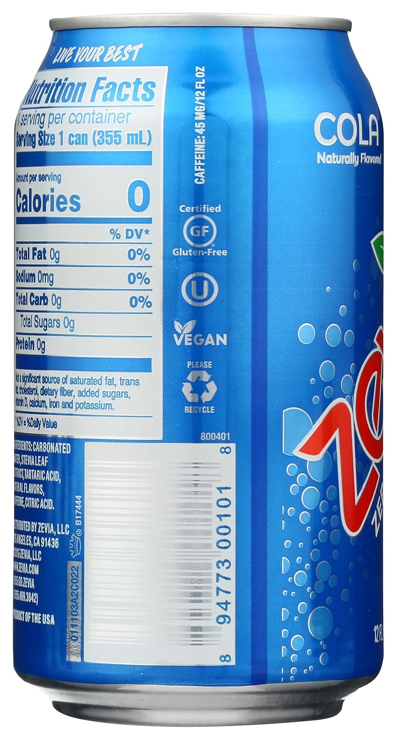 Zevia Soda Dr Zevia Diet Natrl
