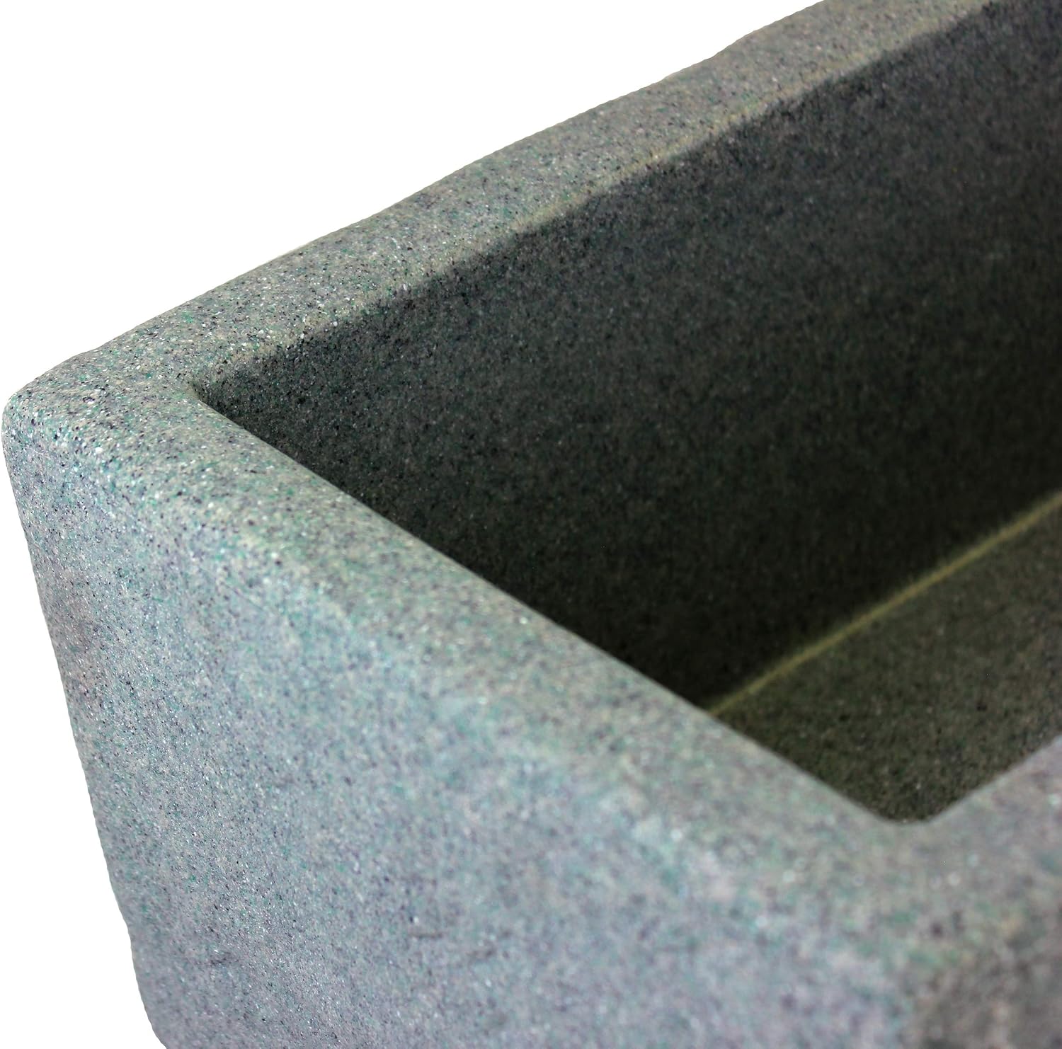 Emsco Group 30" Window Planter - Jade Green Granite