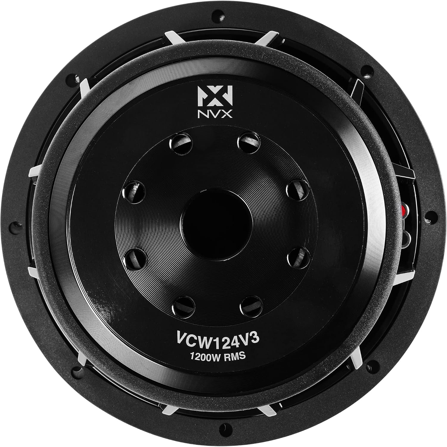 NVX VCW152v3 15" 3000 Watt Max (1500W RMS) Dual 2-Ohm VC-Series Car Subwoofer (VCW152 Version 3) | 3000 Watt Max (1500W RMS) Car Subwoofer