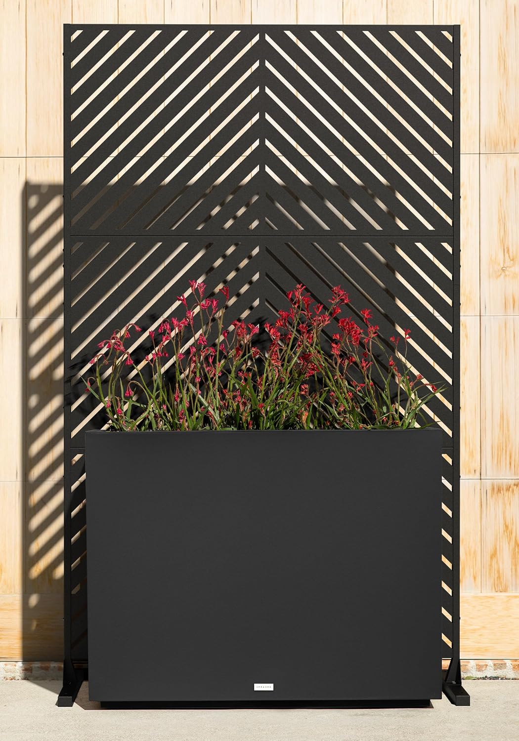 Veradek Span Plastic Box Series Planter - Tall Rectangular, White, All-Weather Resistant, Removable Insert Bucket, Modern Design, Indoor/Outdoor Use | Made From Durable Plastic Featuring a Removable Insert Bucket. Modern Porch/Patio Décor for Plants and…