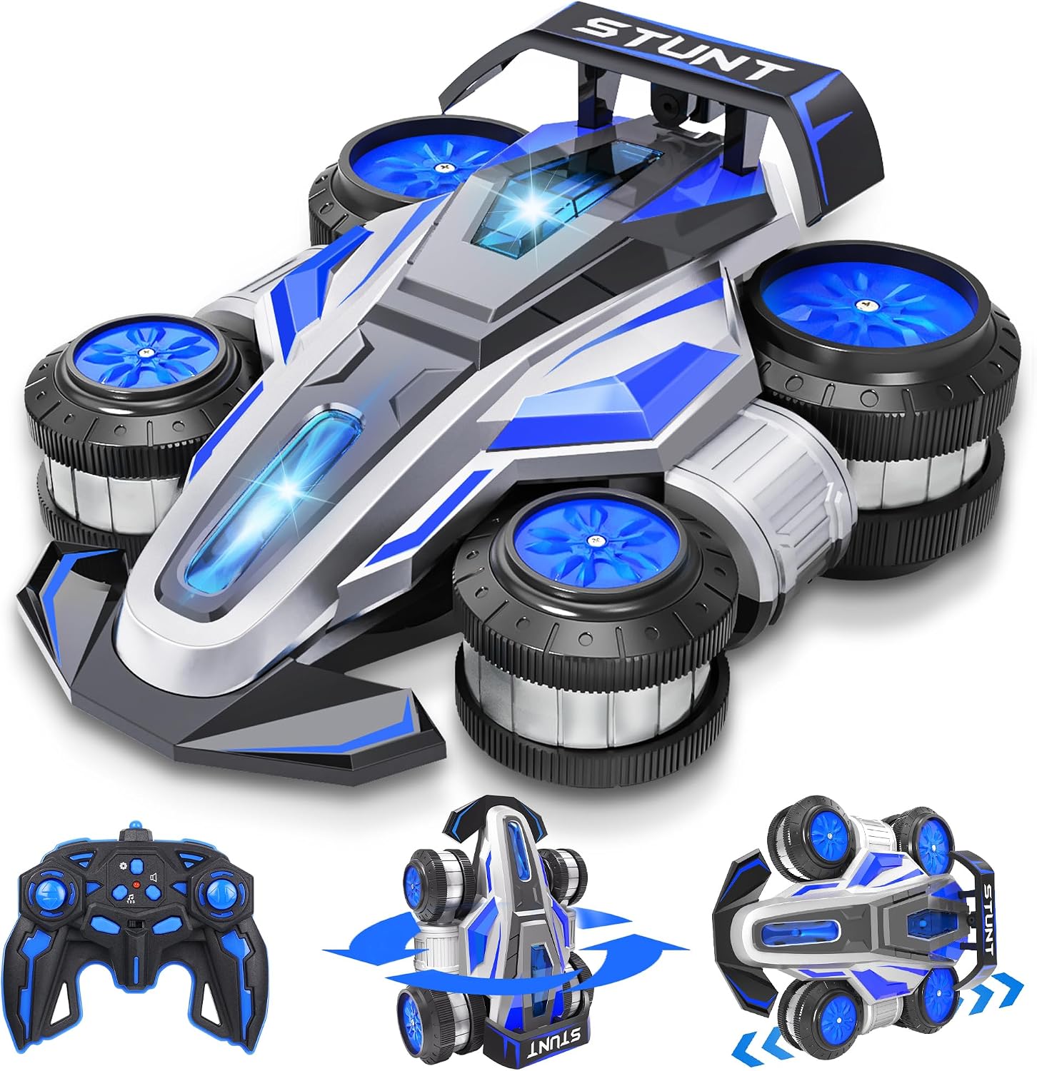 High Speed Remote Control Car Rc Drift 25KM/H, 360° Rotating 2.4 GHz 4WD RC Cars for Boys, Girls Adults